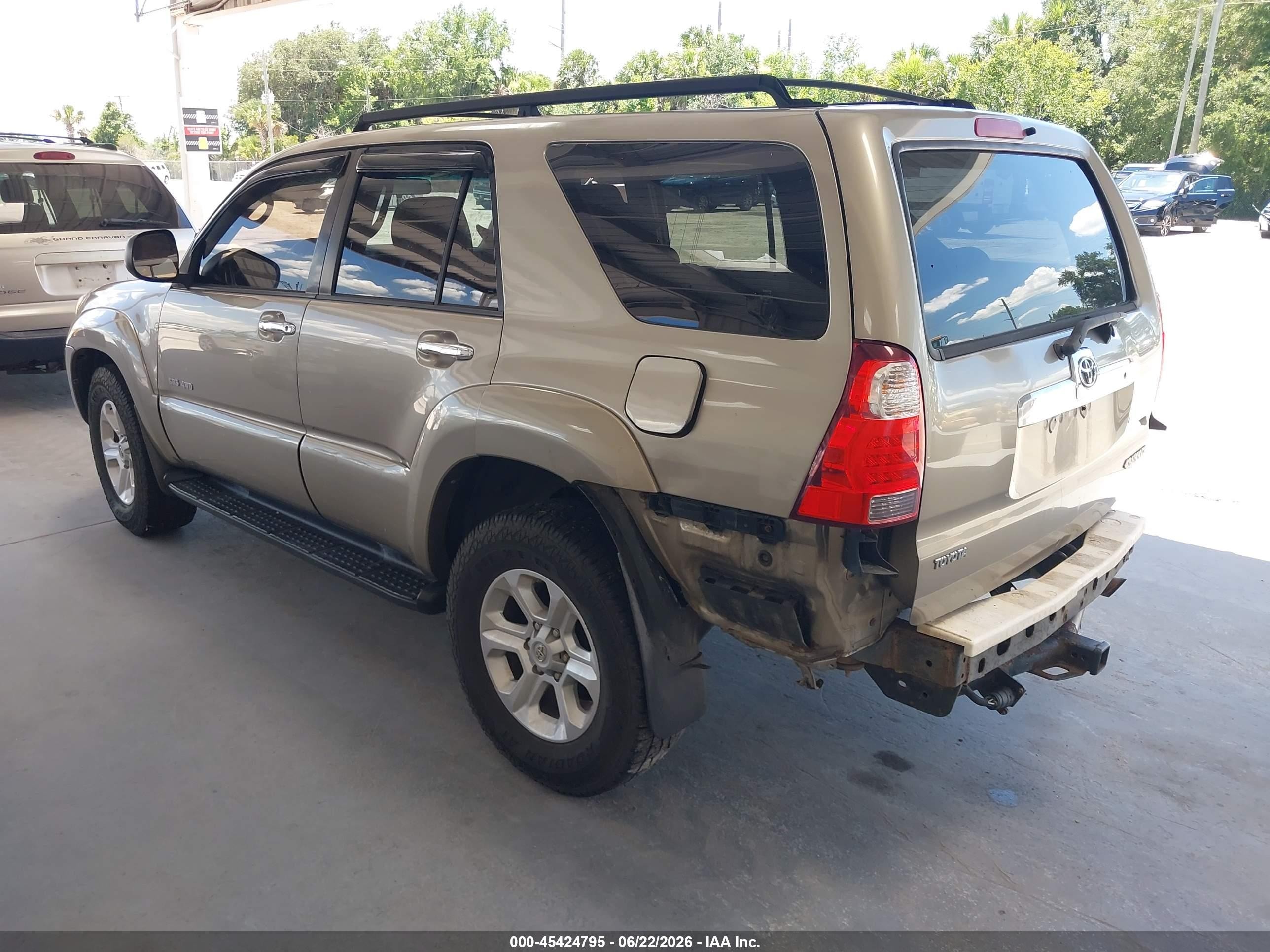 2008 Toyota 4runner Sr5 V6 Beige vin: JTEBU14R78K005350