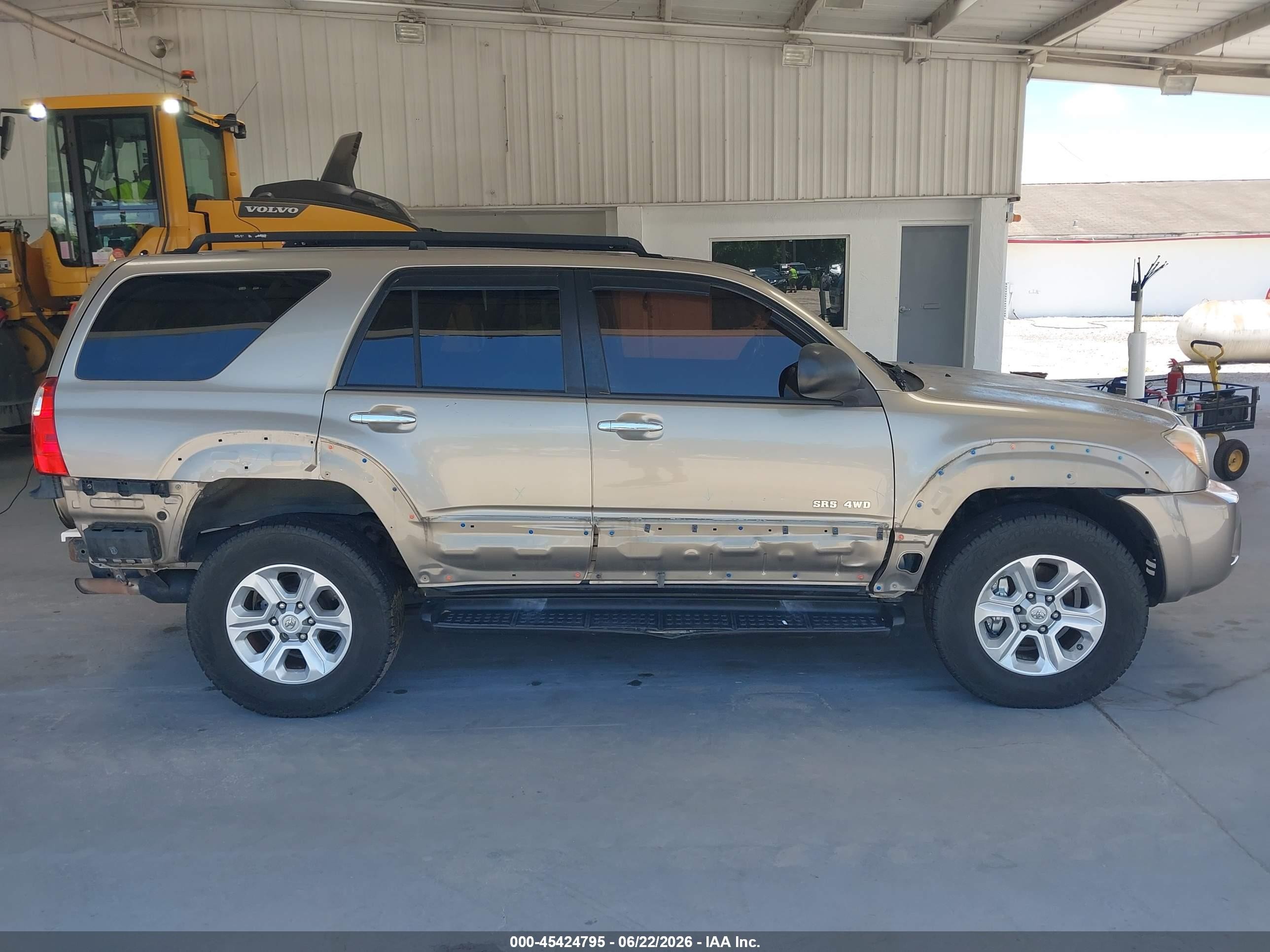 2008 Toyota 4runner Sr5 V6 Beige vin: JTEBU14R78K005350