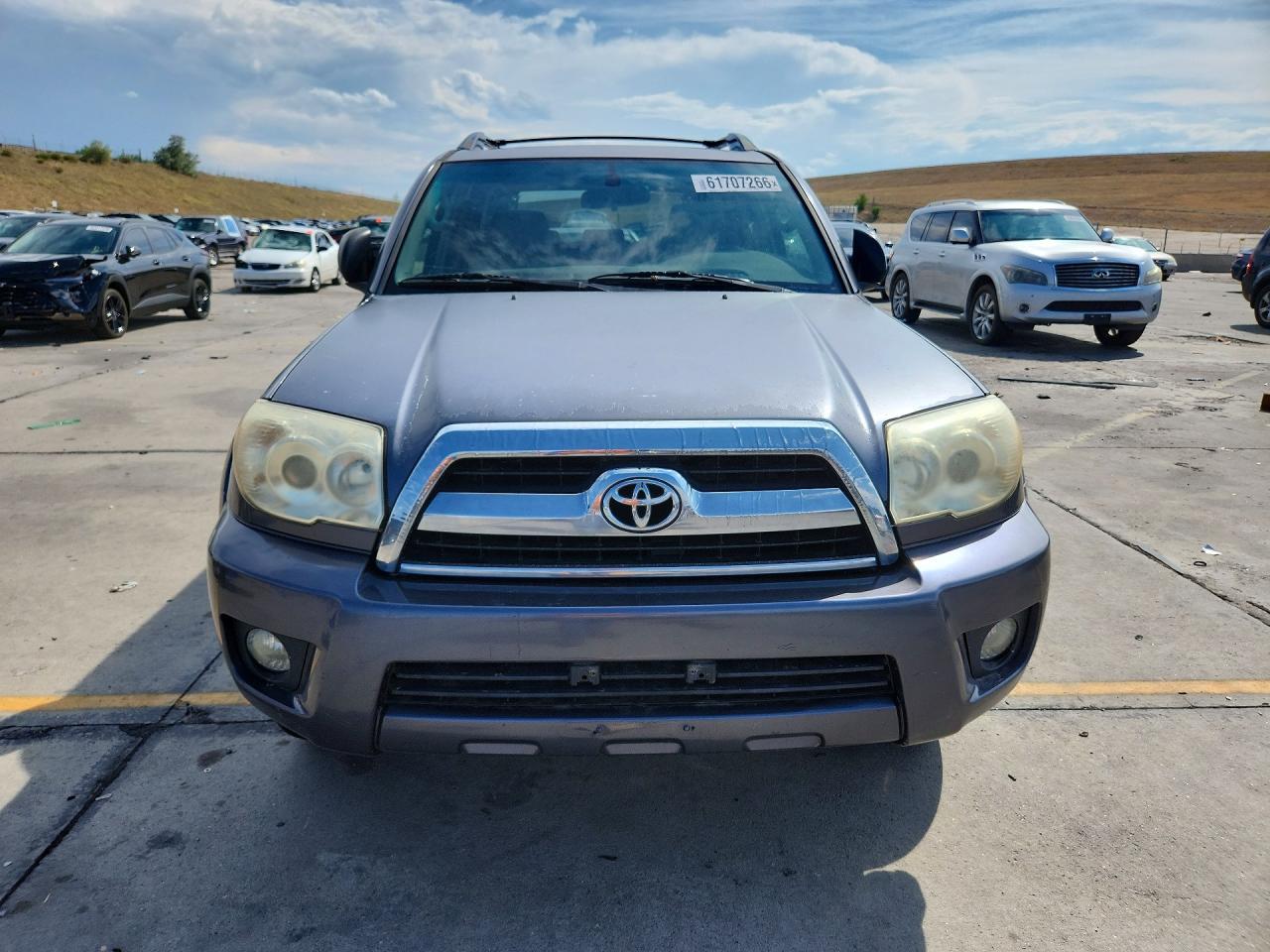 2008 Toyota 4runner Sr5 Gray vin: JTEBU14R78K010712