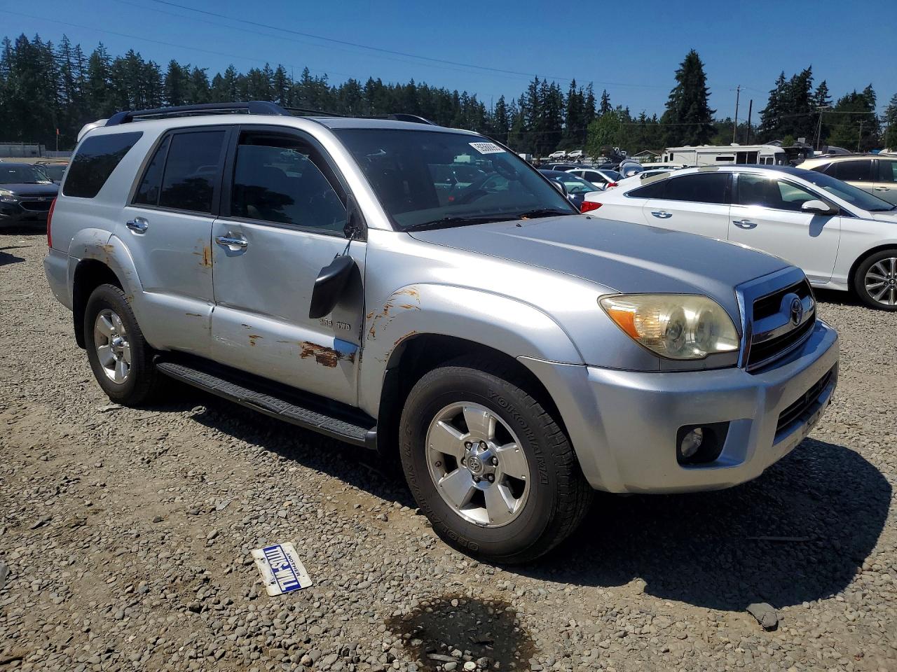 2008 Toyota 4runner Sr5 Silver vin: JTEBU14R78K015098