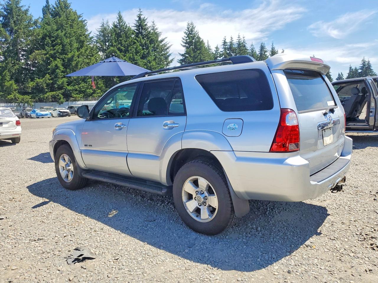 2008 Toyota 4runner Sr5 Silver vin: JTEBU14R78K015098