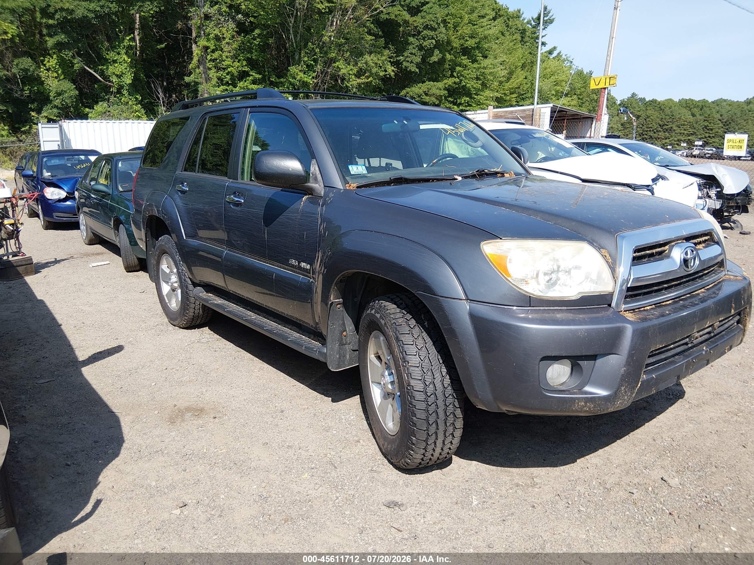 2008 Toyota 4runner Sr5 V6 Синий vin: JTEBU14R78K021774