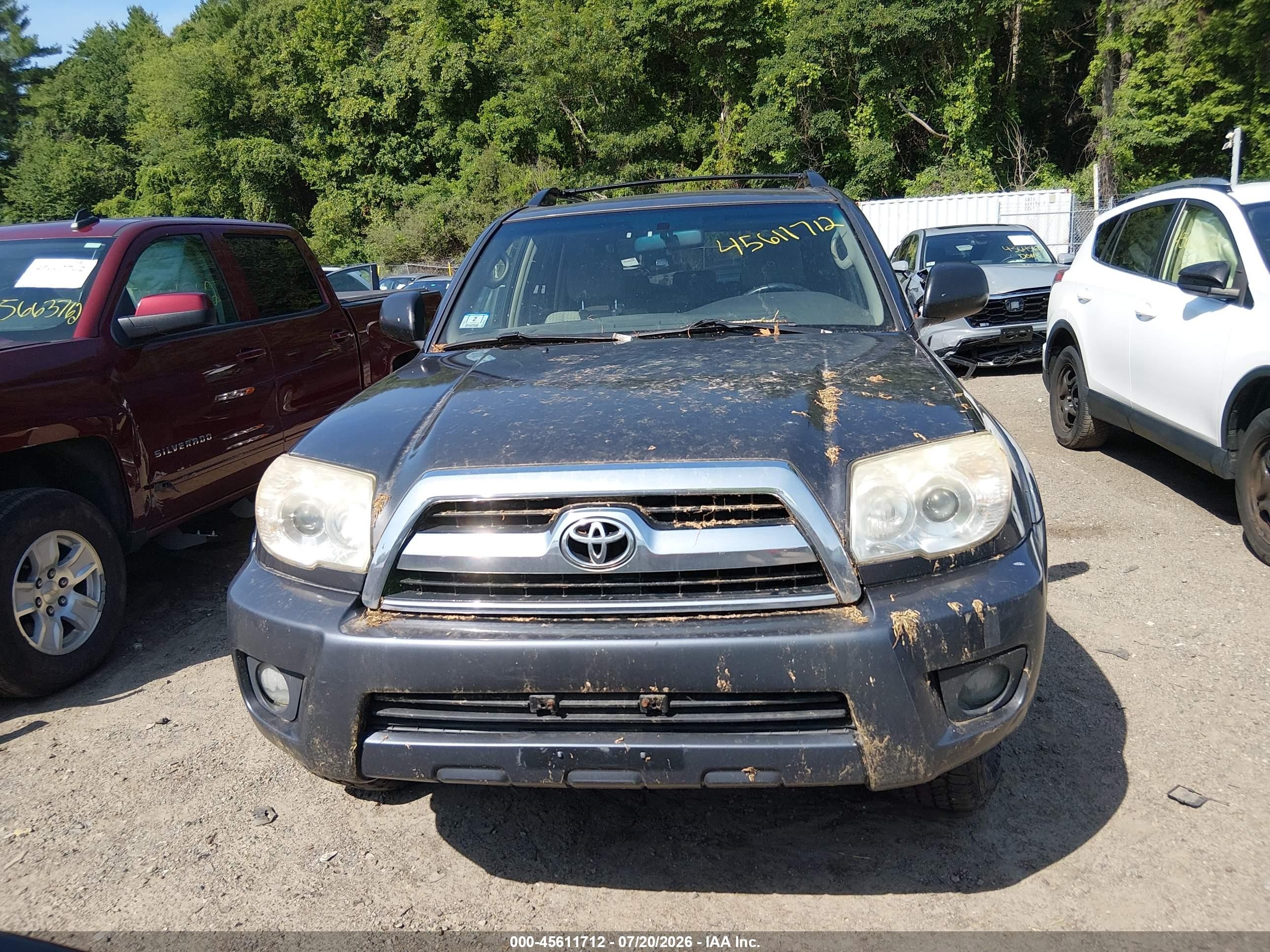 2008 Toyota 4runner Sr5 V6 Синий vin: JTEBU14R78K021774