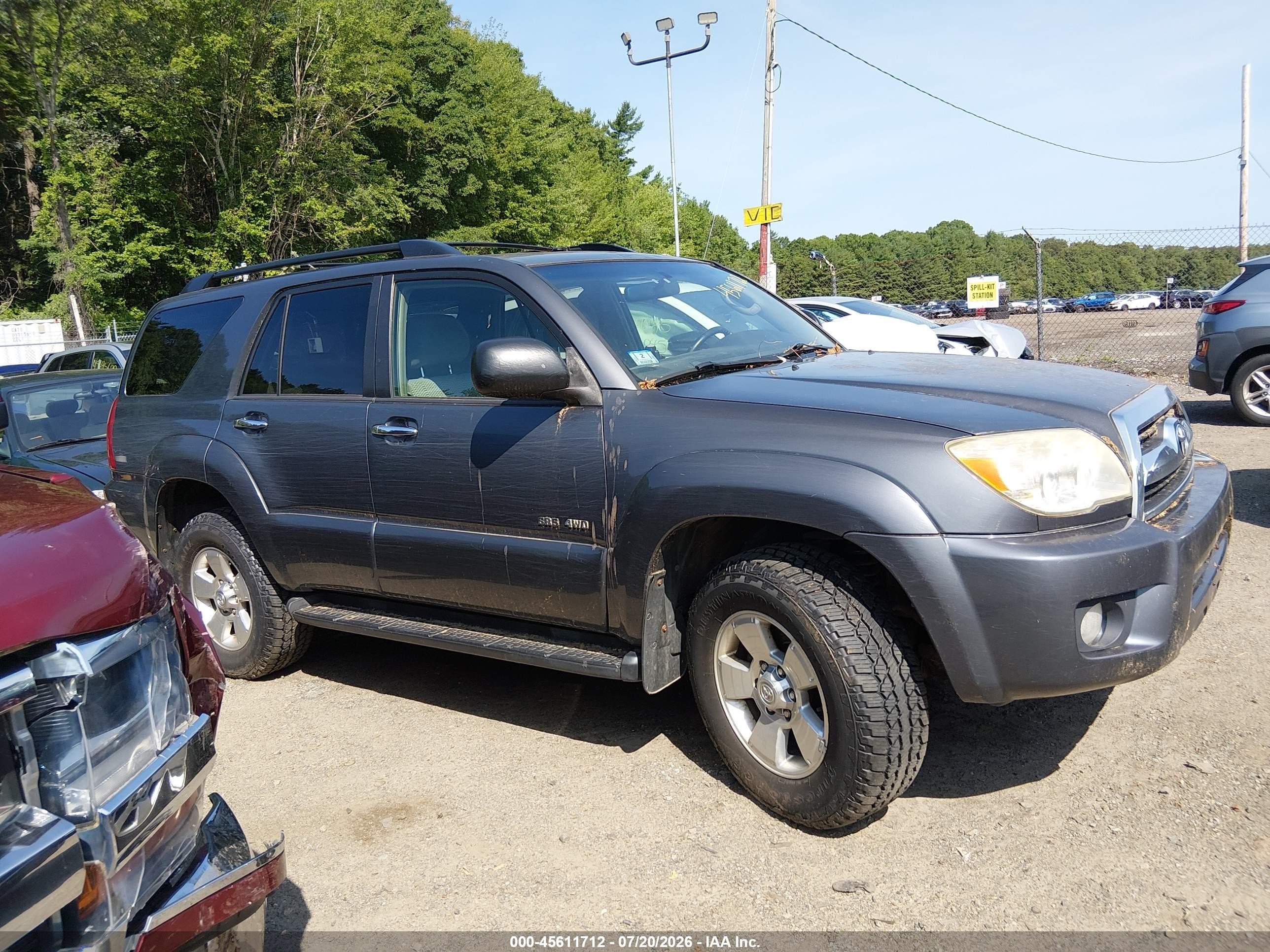 2008 Toyota 4runner Sr5 V6 Синий vin: JTEBU14R78K021774