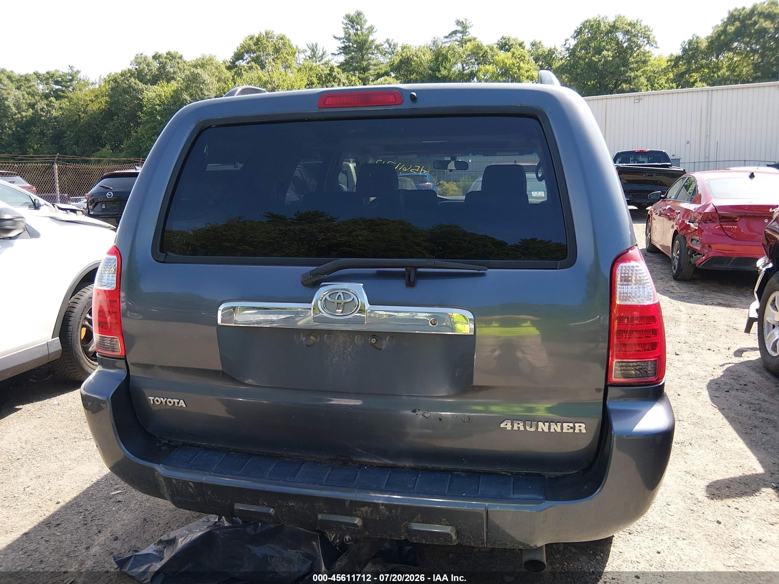2008 Toyota 4runner Sr5 V6 Синий vin: JTEBU14R78K021774