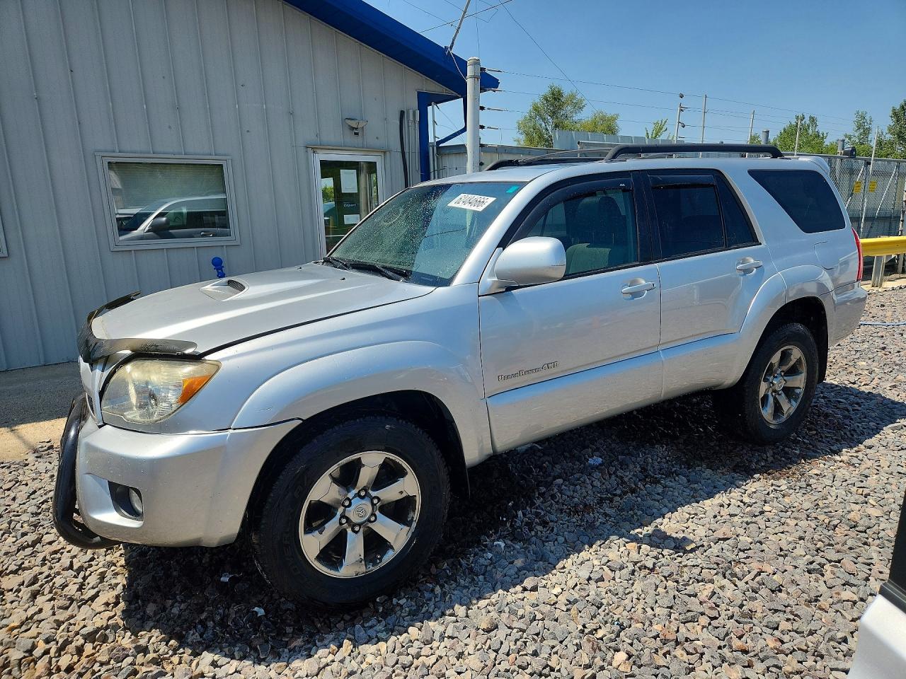 2008 Toyota 4runner Sport Edition Silver vin: JTEBU14R78K026490