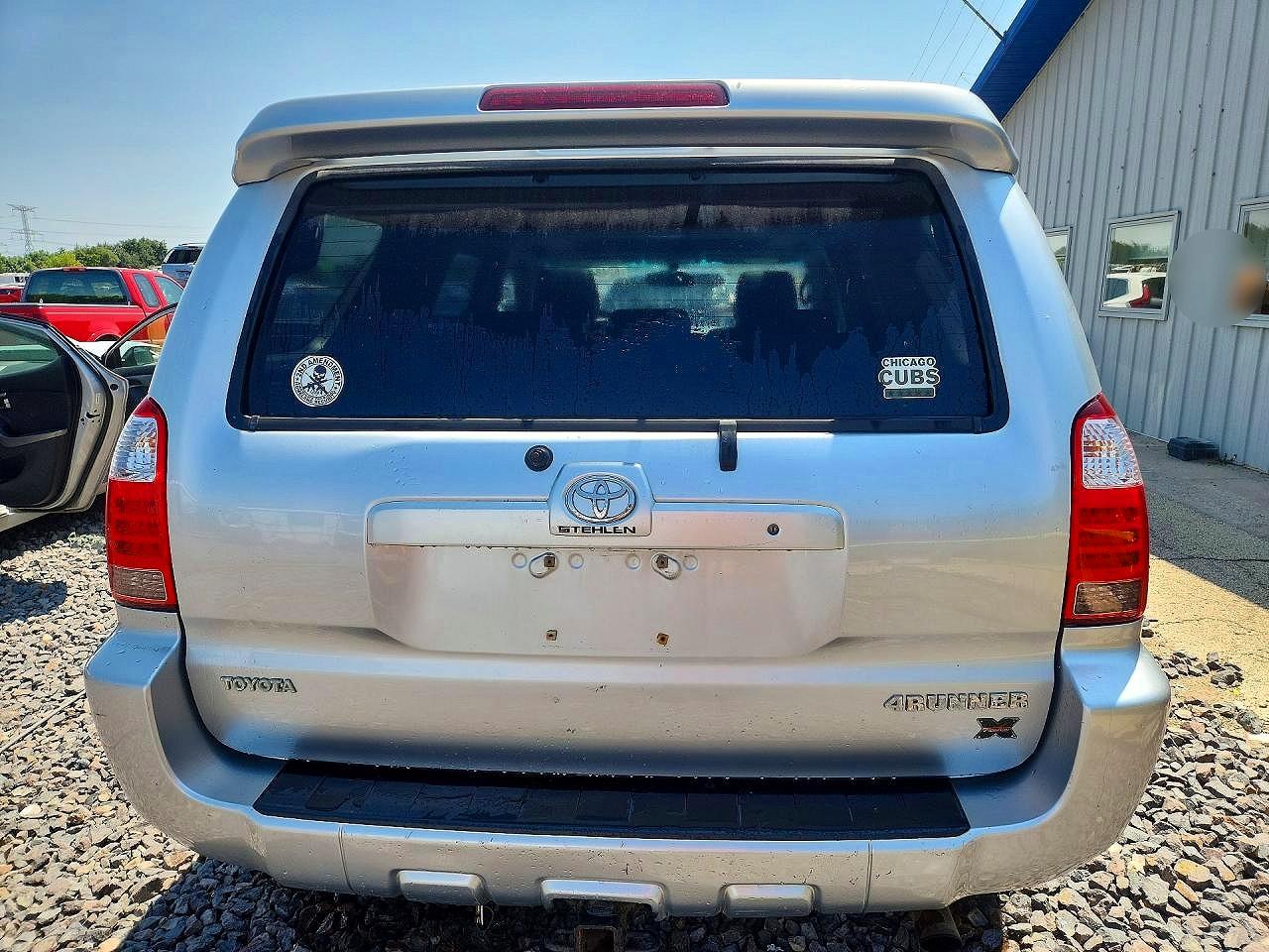 2008 Toyota 4runner Sport Edition Silver vin: JTEBU14R78K026490