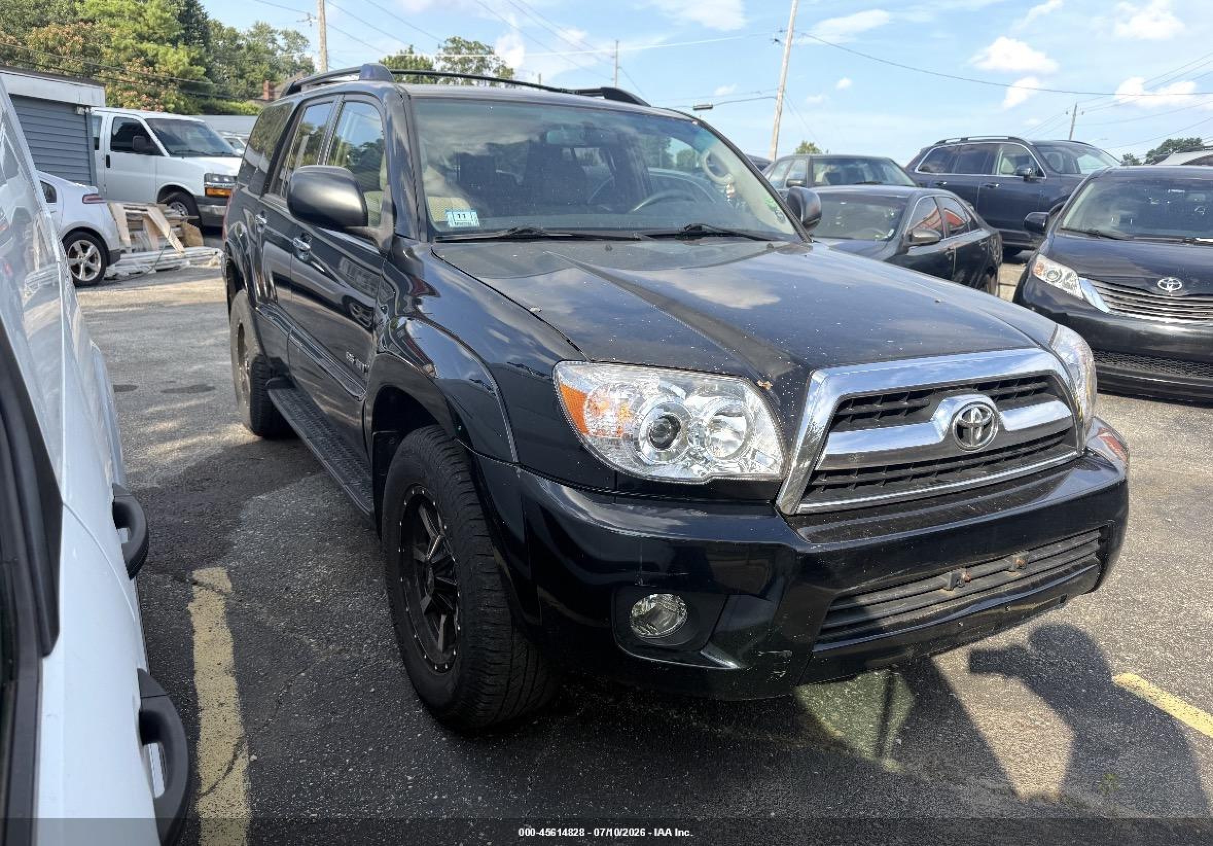 2009 Toyota 4runner Sr5 V6 Black vin: JTEBU14R79K038320