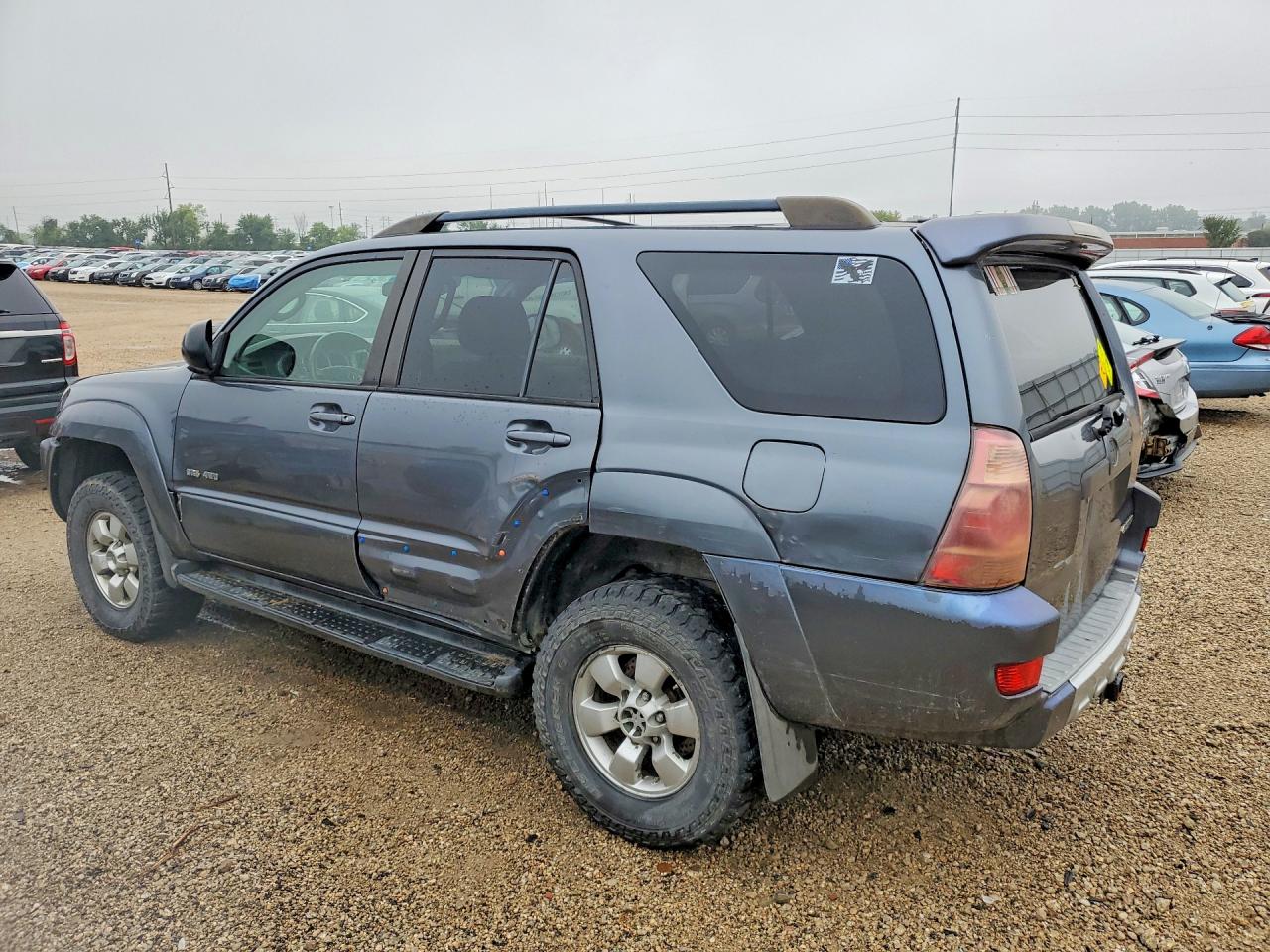 2004 Toyota 4runner Sr5 Gray vin: JTEBU14R840022437