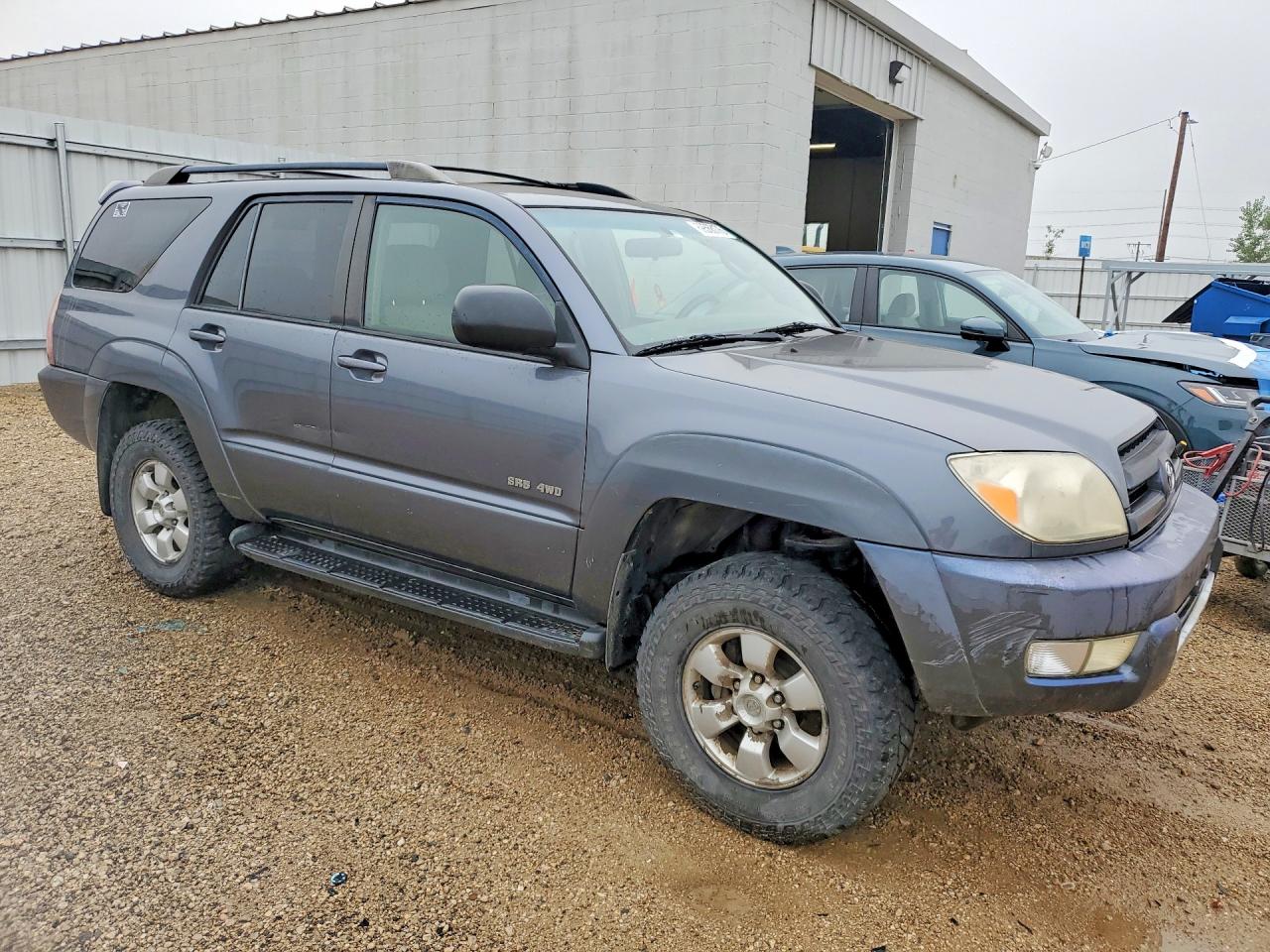 2004 Toyota 4runner Sr5 Gray vin: JTEBU14R840022437