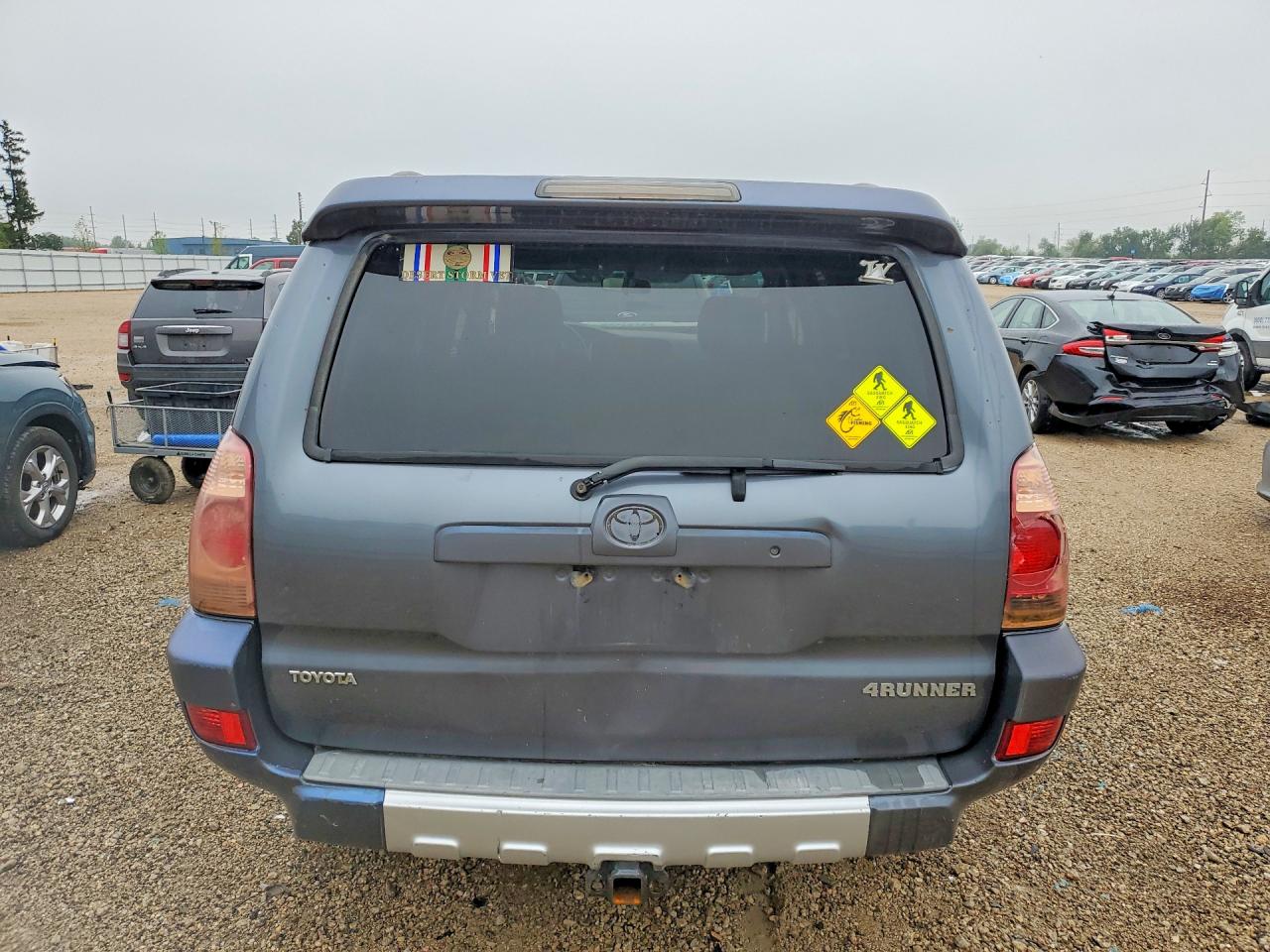 2004 Toyota 4runner Sr5 Gray vin: JTEBU14R840022437