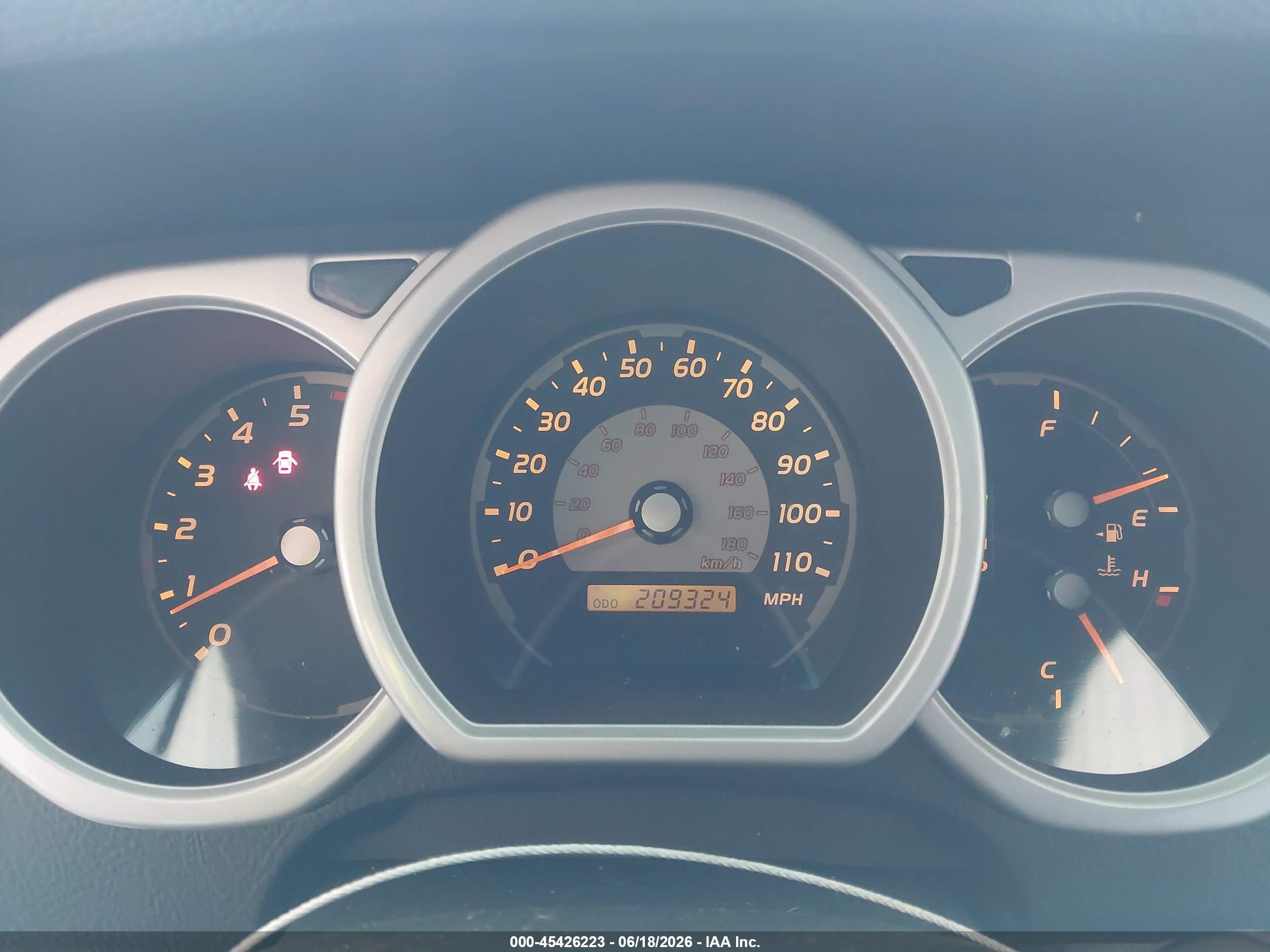 2004 Toyota 4runner Sr5 V6 Light Blue vin: JTEBU14R840045328