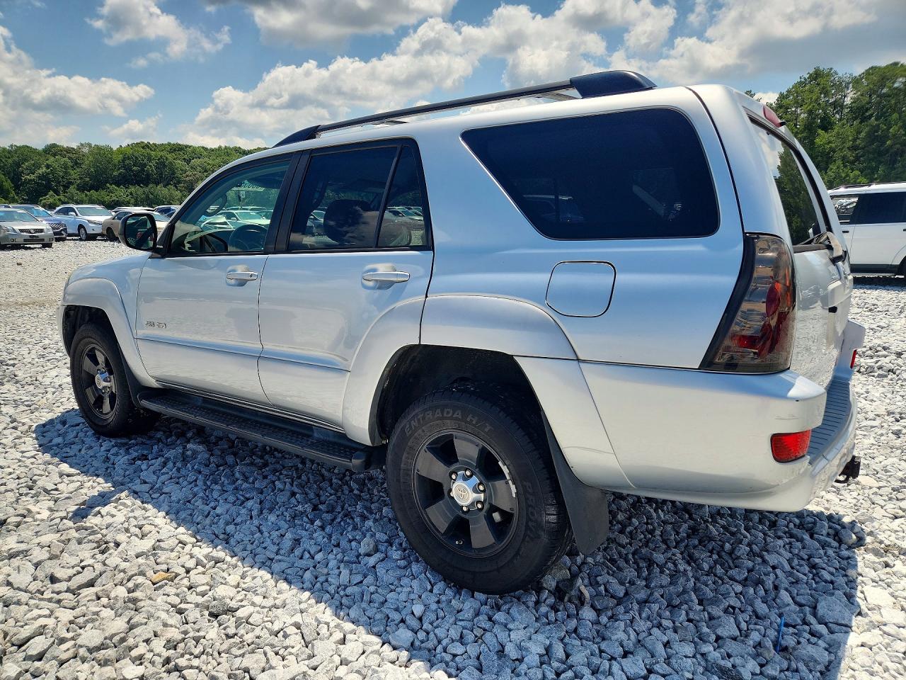 2004 Toyota 4runner Sr5 Silver vin: JTEBU14R840049038