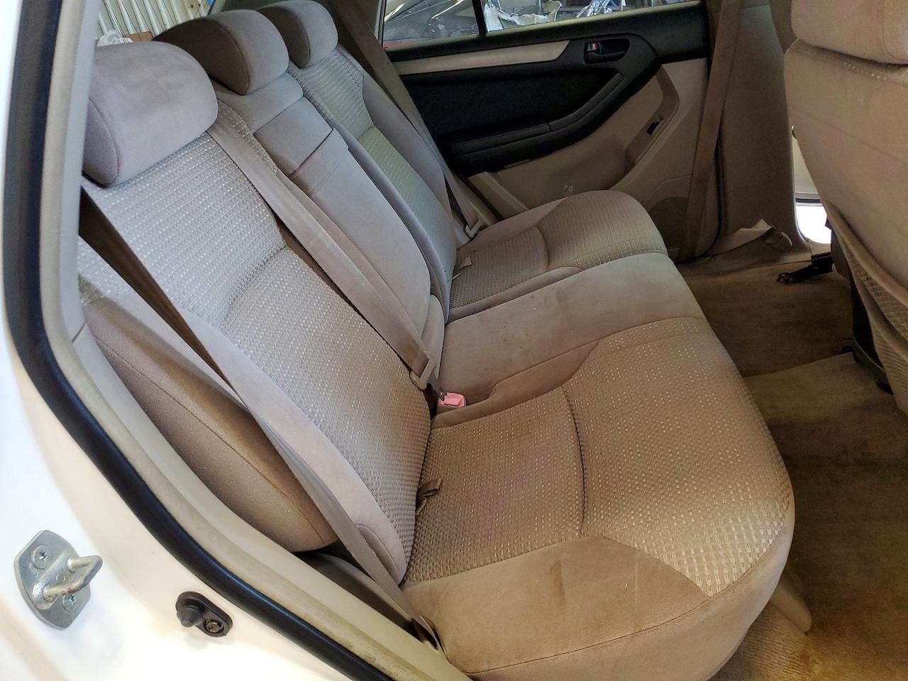 2004 Toyota 4runner Sr5 White vin: JTEBU14R848012198