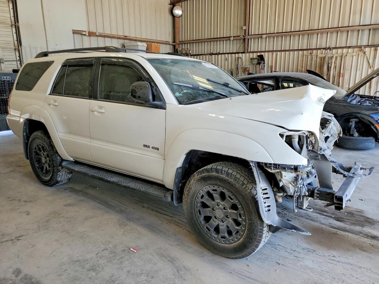 2004 Toyota 4runner Sr5 White vin: JTEBU14R848012198