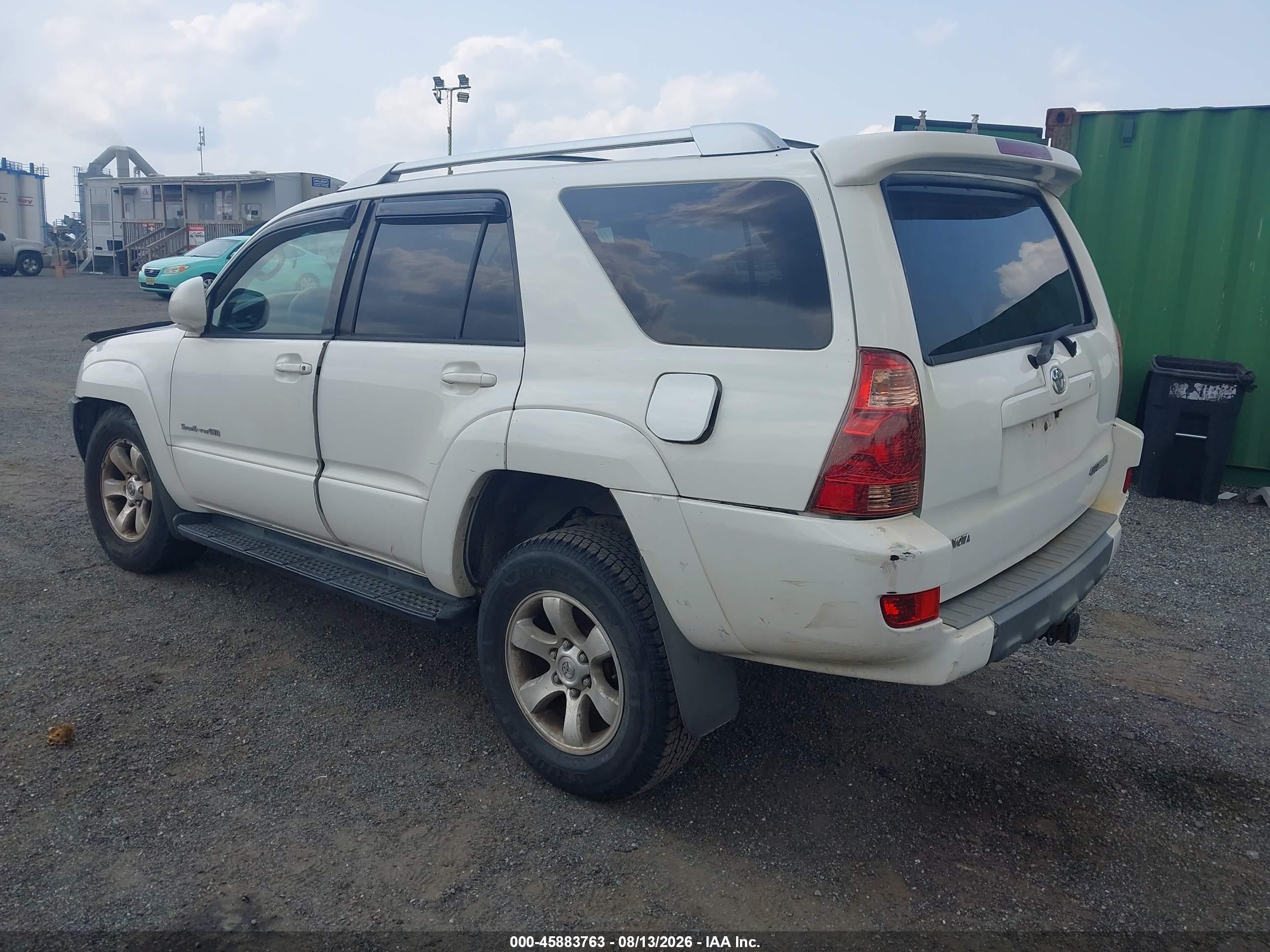2004 Toyota 4runner Sr5 Sport V6 White vin: JTEBU14R848021760