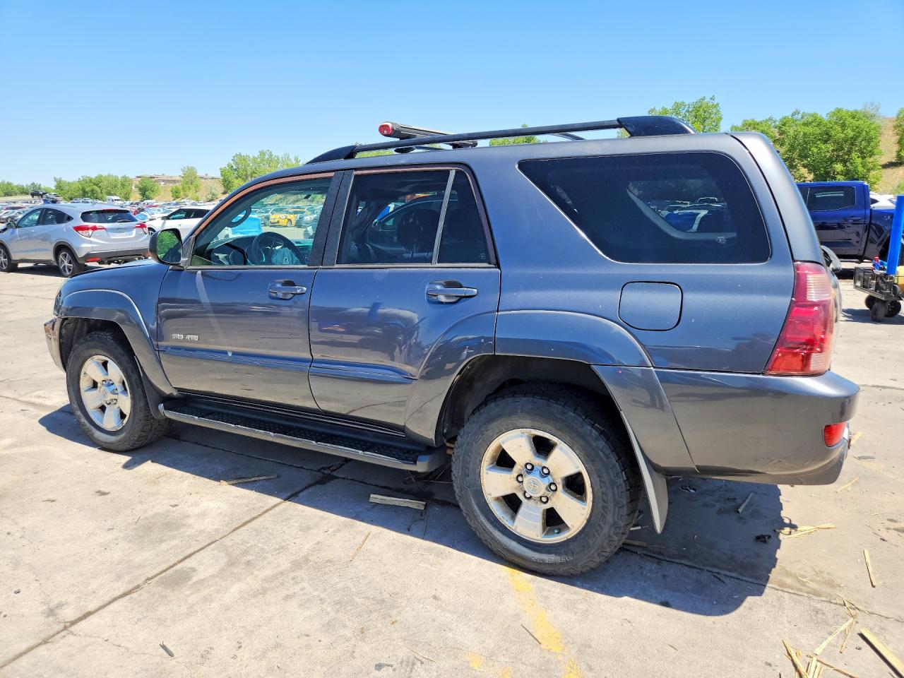2005 Toyota 4runner Sr5 Gray vin: JTEBU14R850059926