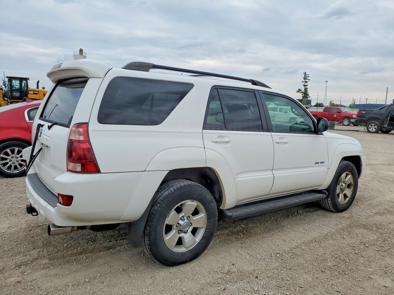 2005 Toyota 4runner Sr5 White vin: JTEBU14R858035658