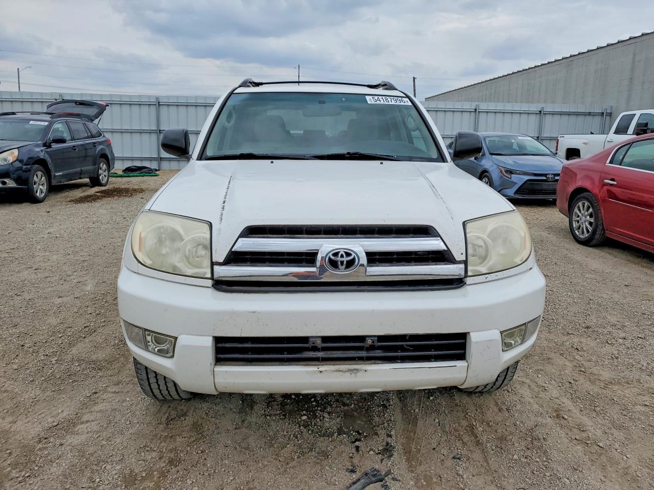 2005 Toyota 4runner Sr5 White vin: JTEBU14R858035658