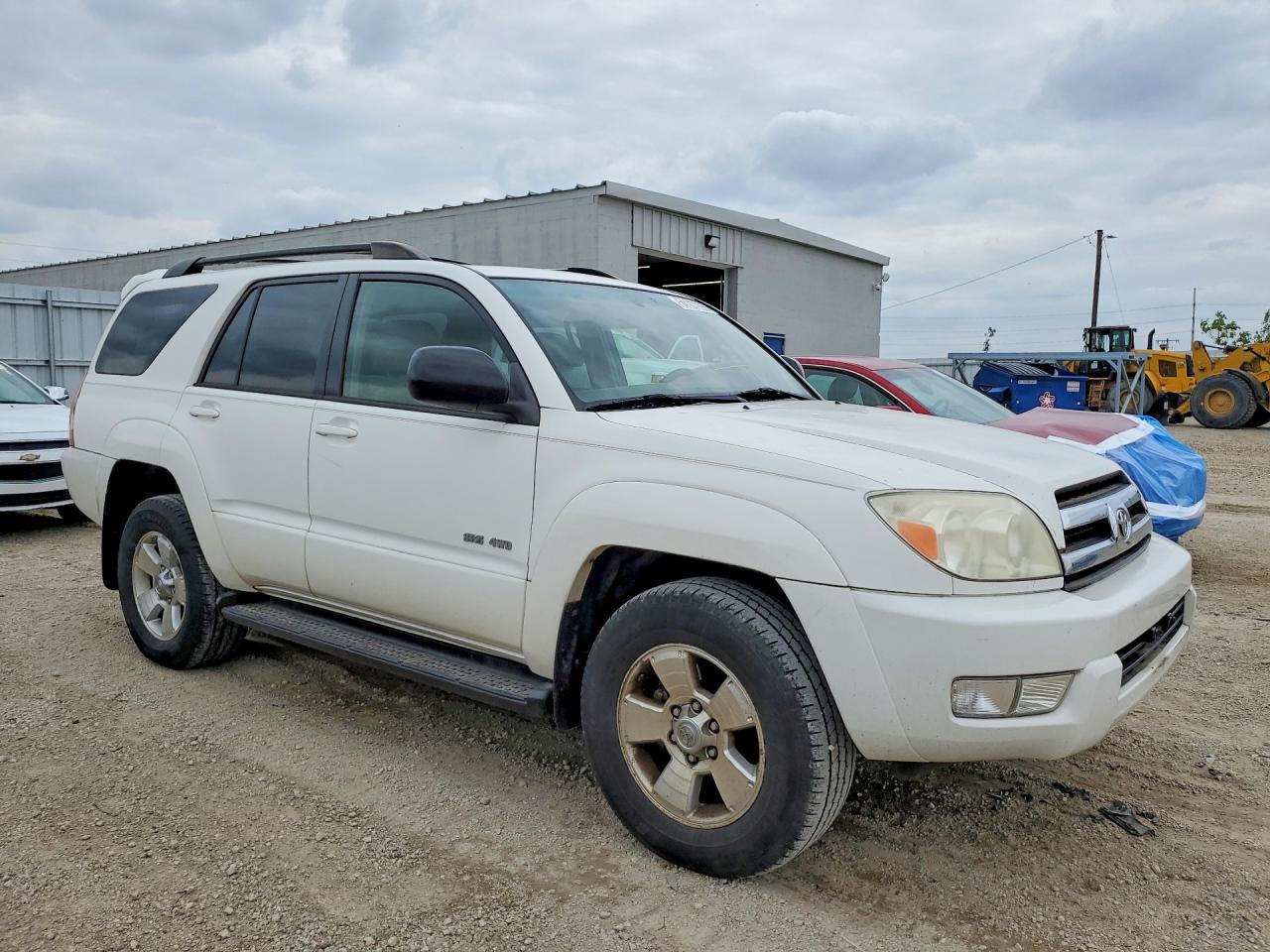 2005 Toyota 4runner Sr5 White vin: JTEBU14R858035658