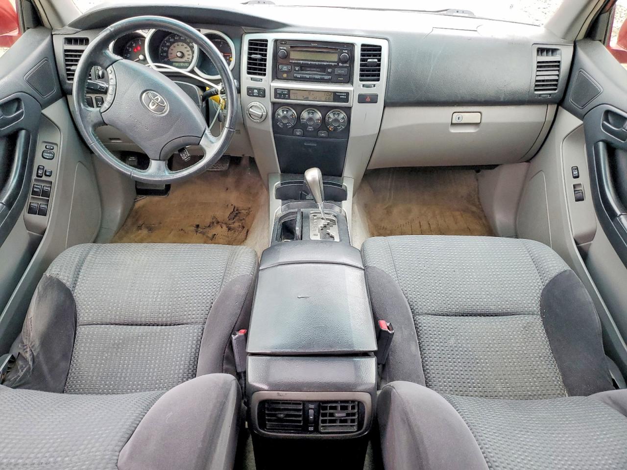 2005 Toyota 4runner Sport Edition Red vin: JTEBU14R858050600