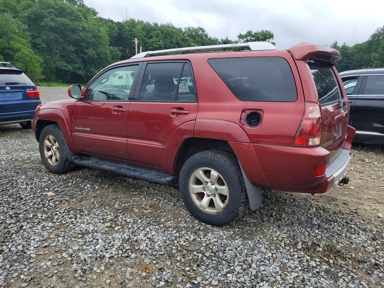 2005 Toyota 4runner Sport Edition Red vin: JTEBU14R858050600
