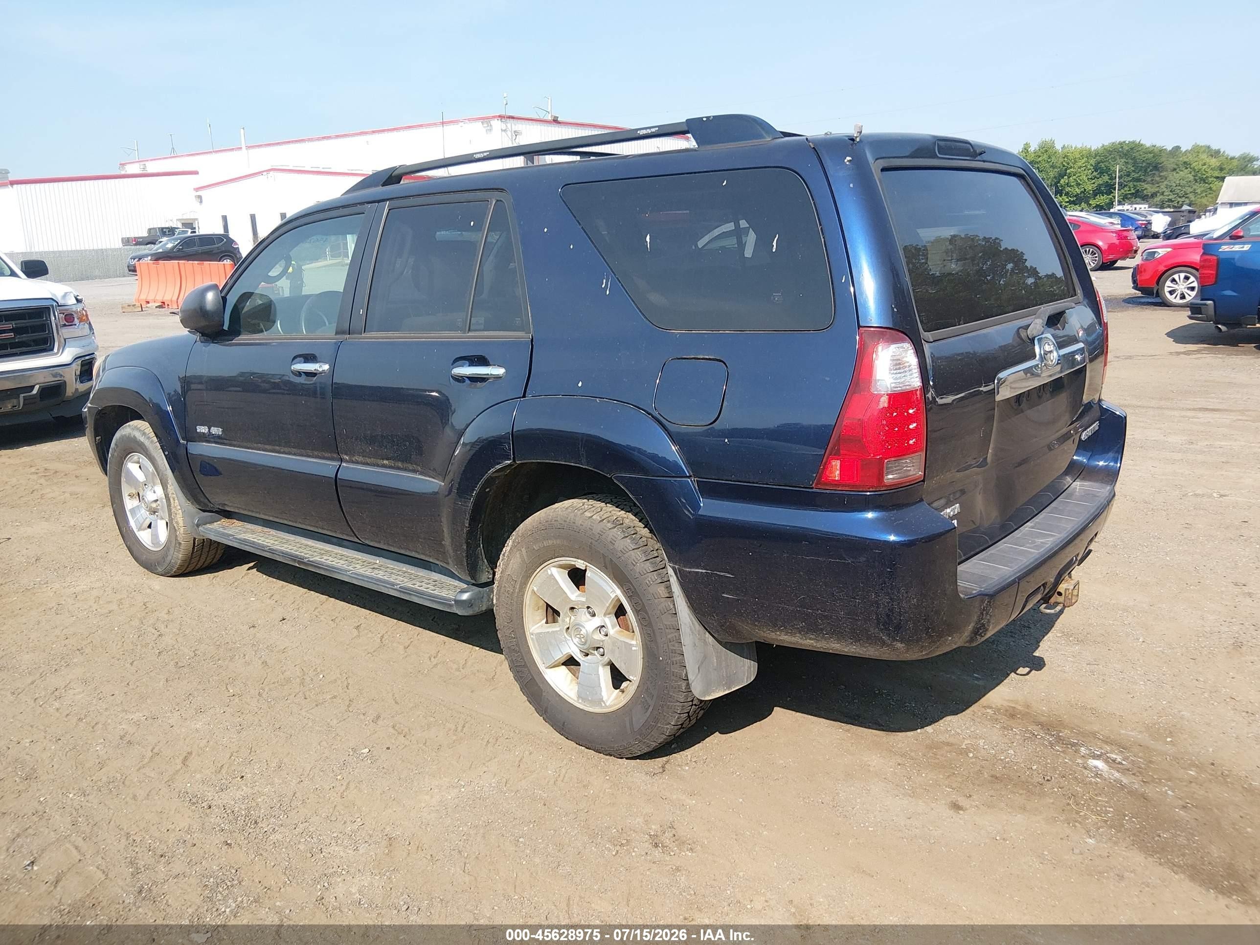 2006 Toyota 4runner Sr5 V6 Синий vin: JTEBU14R860086058