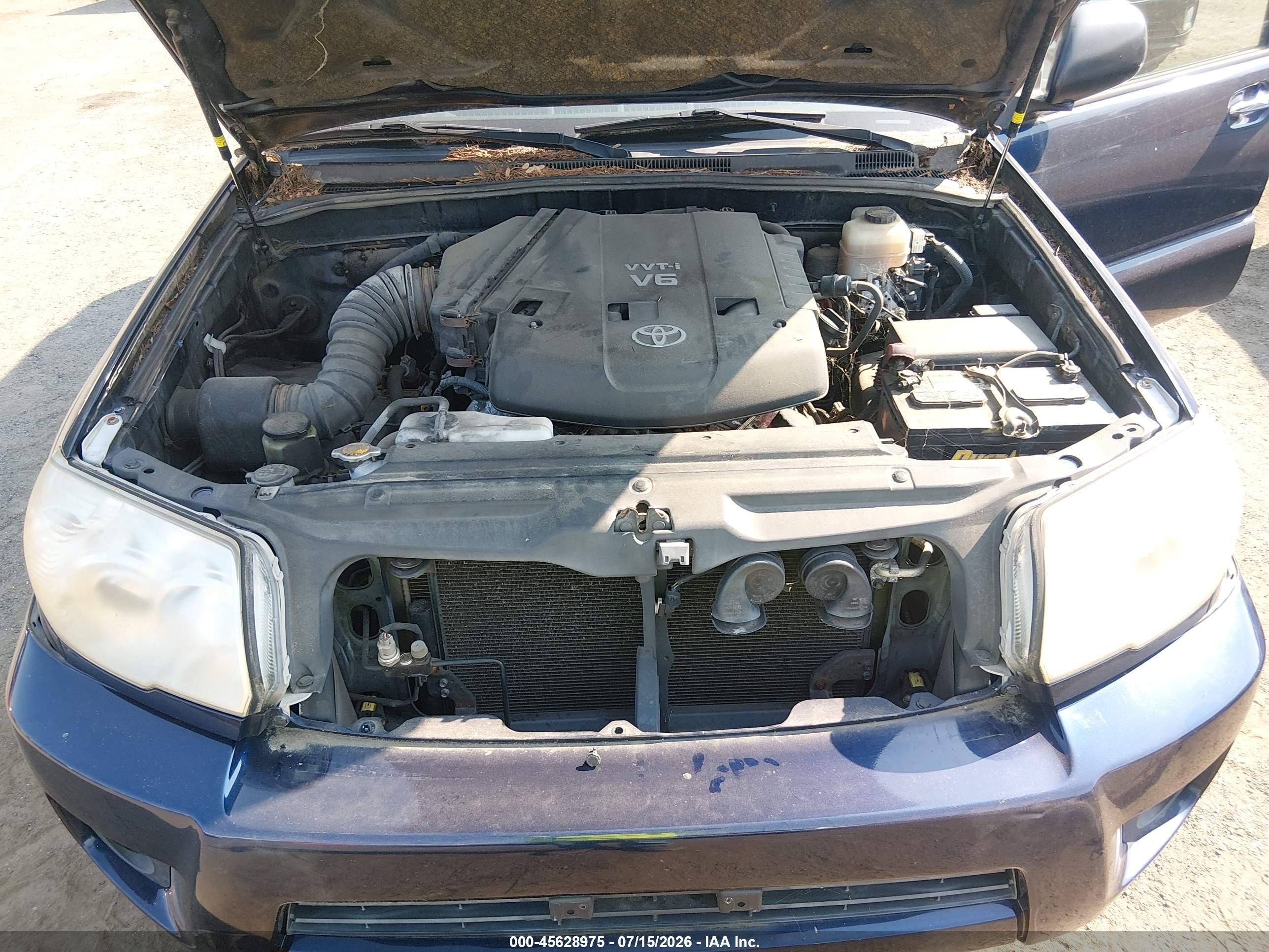 2006 Toyota 4runner Sr5 V6 Синий vin: JTEBU14R860086058