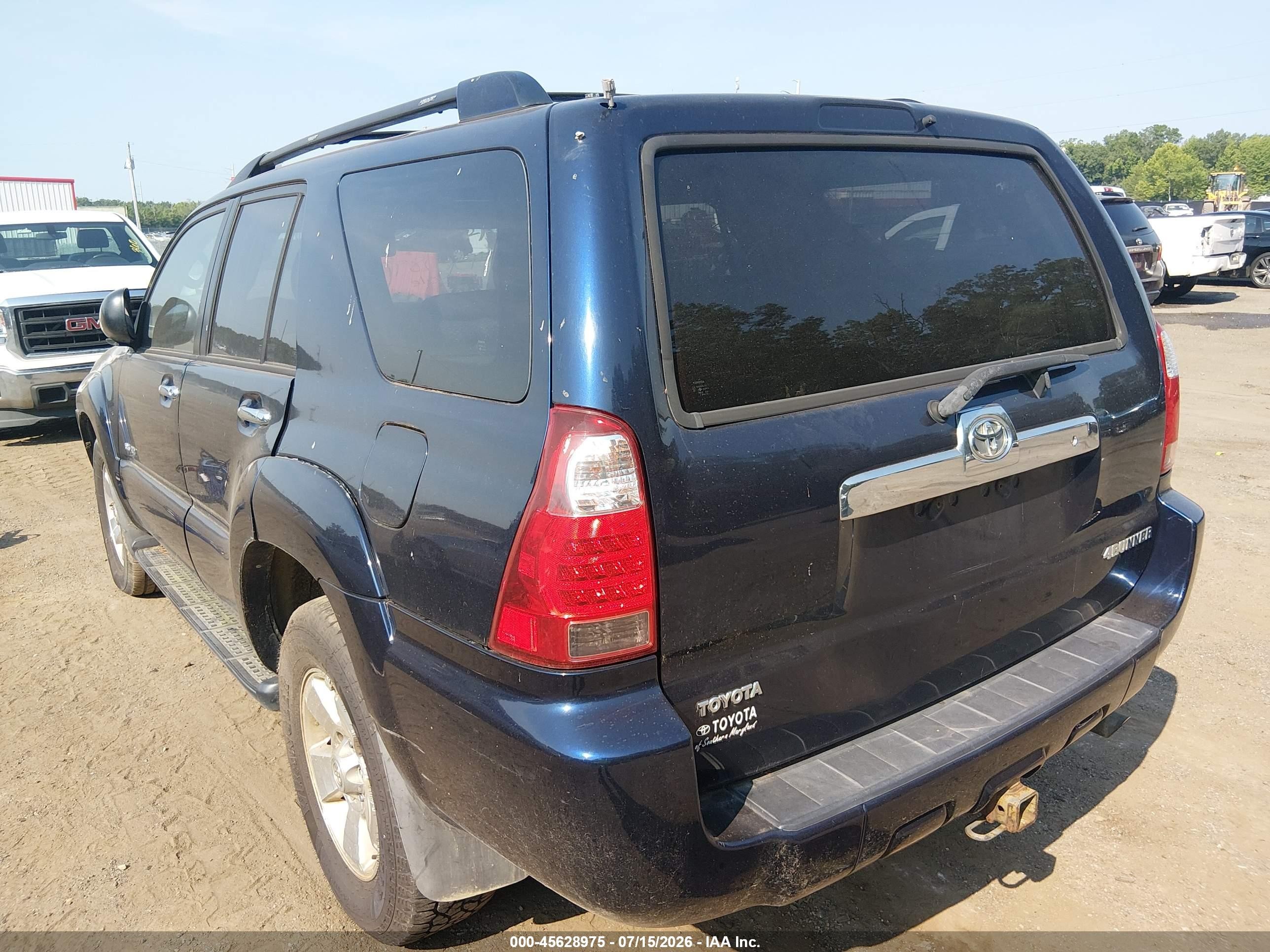 2006 Toyota 4runner Sr5 V6 Синий vin: JTEBU14R860086058