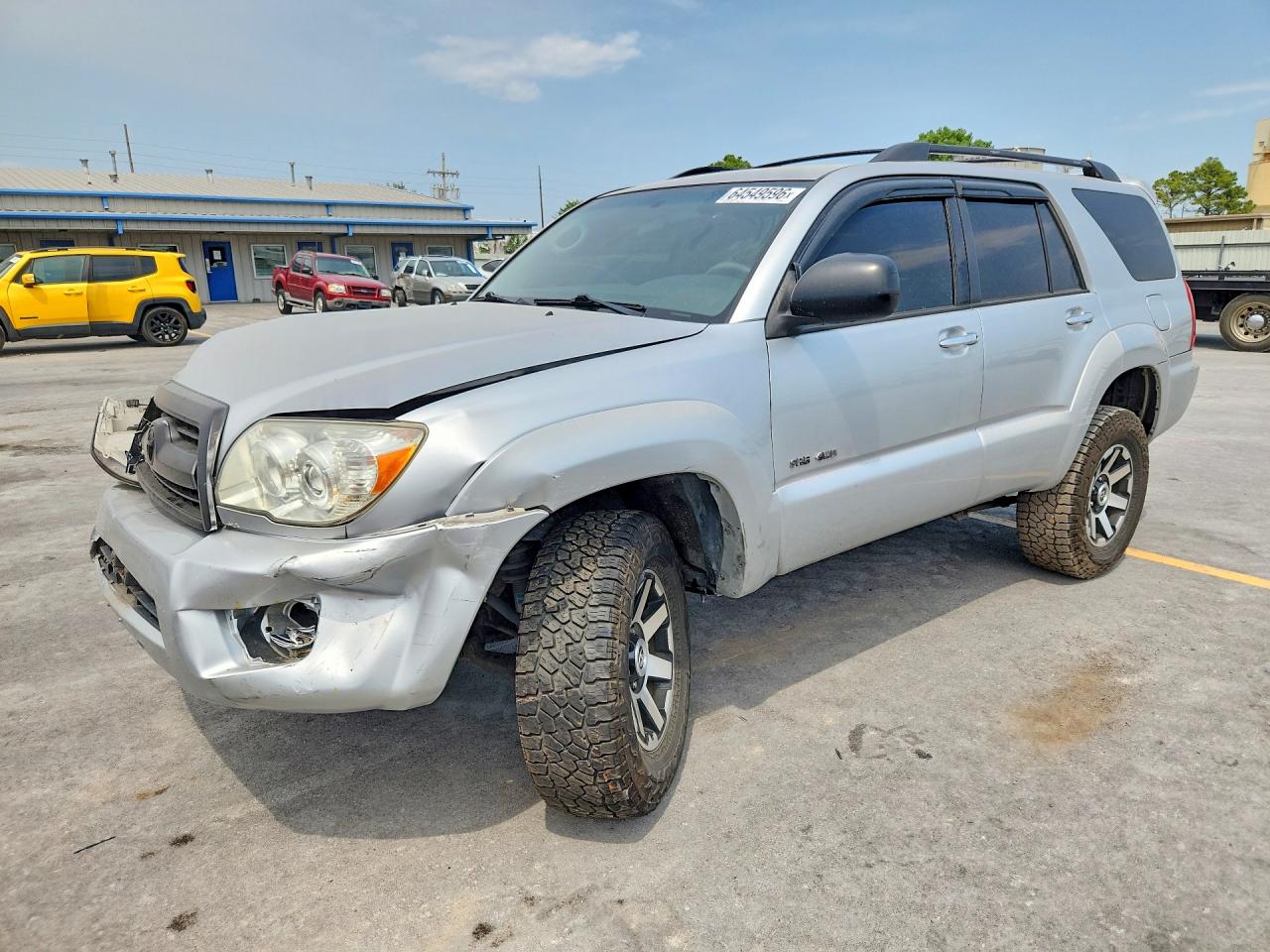 2006 Toyota 4runner Sr5 Silver vin: JTEBU14R860089297