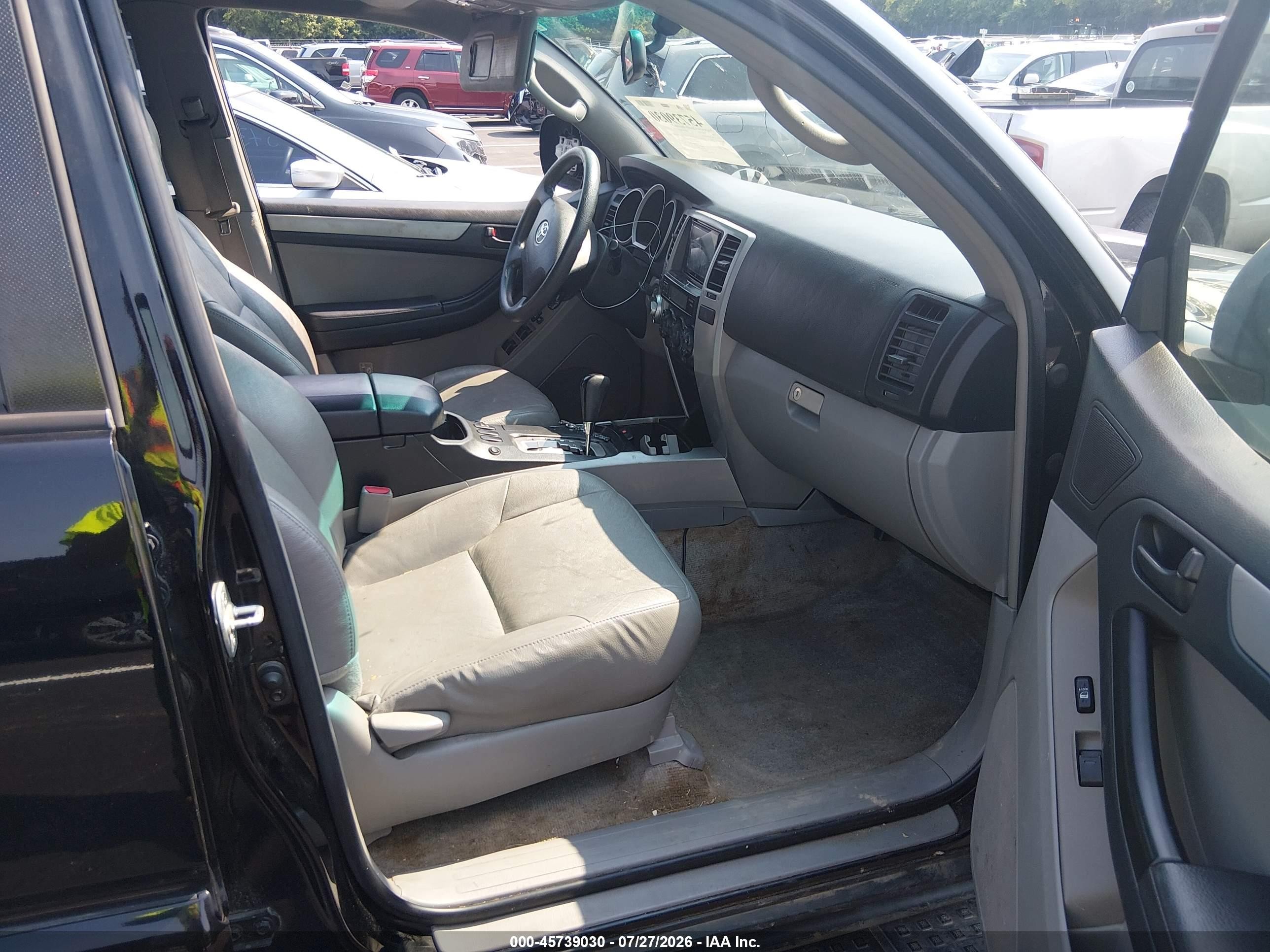 2006 Toyota 4runner Sr5/sport Black vin: JTEBU14R860090840