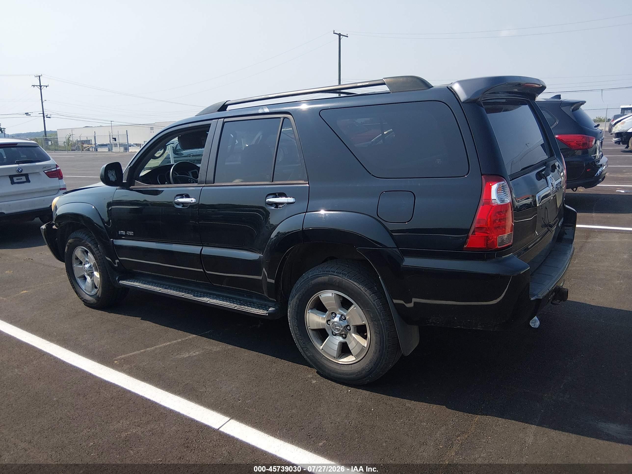 2006 Toyota 4runner Sr5/sport Black vin: JTEBU14R860090840