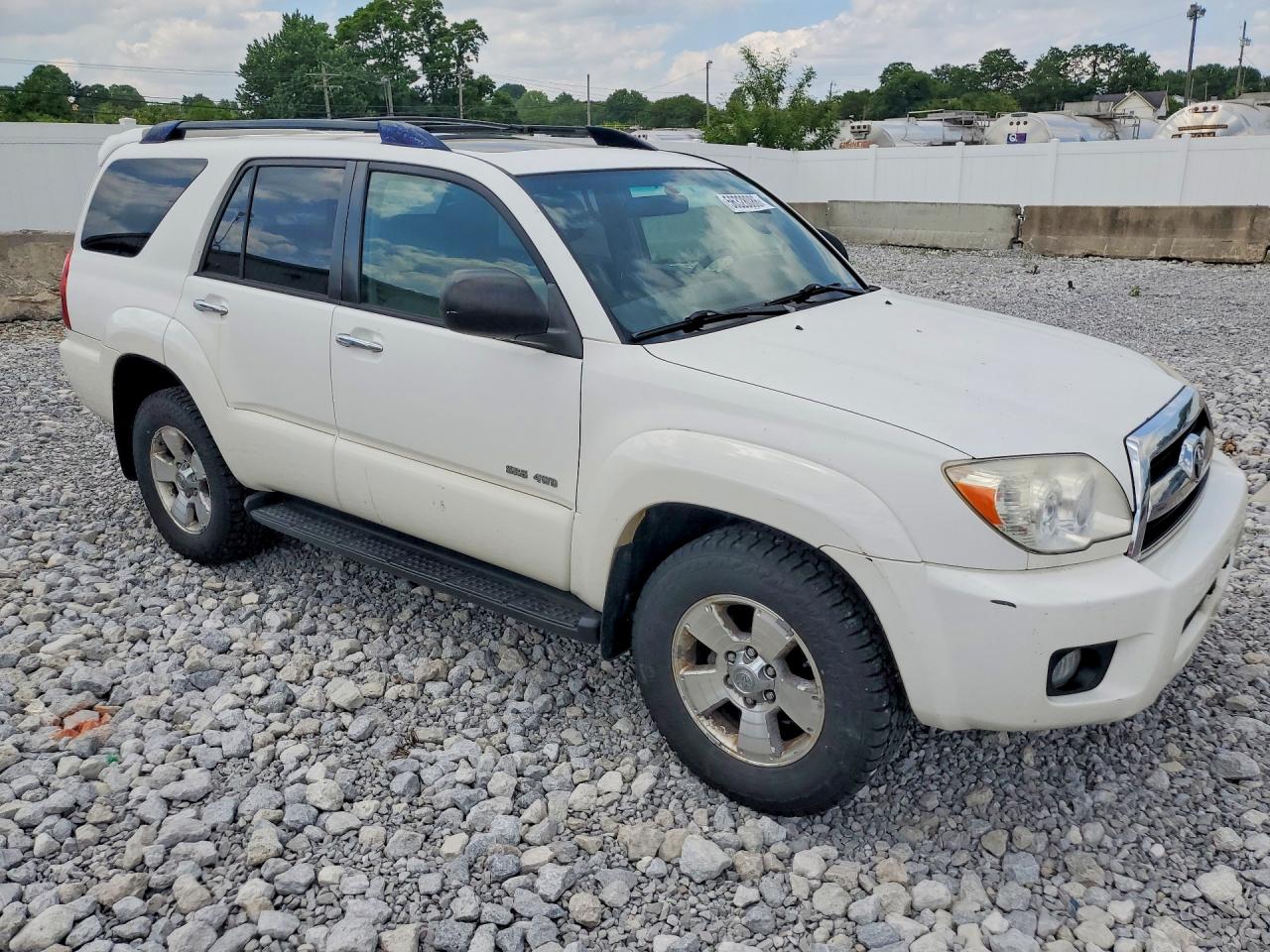 2006 Toyota 4runner Sr5 White vin: JTEBU14R860097013