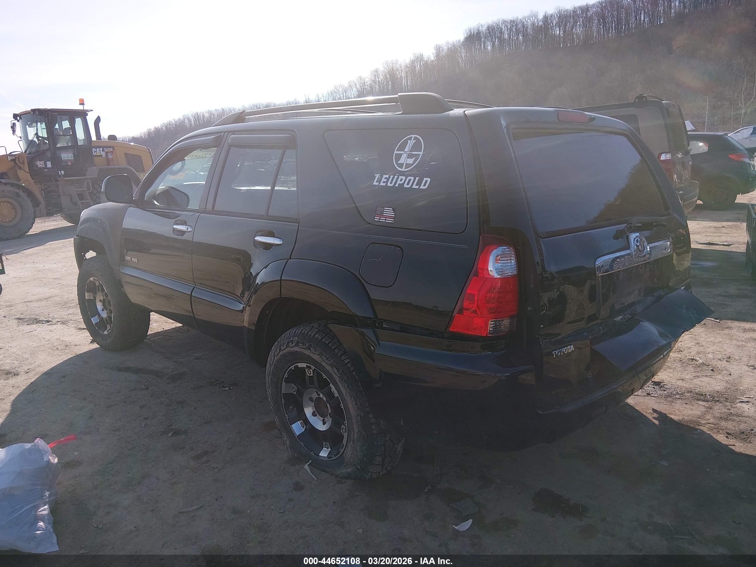 2006 Toyota 4runner Sr5 V6 Black vin: JTEBU14R860097836