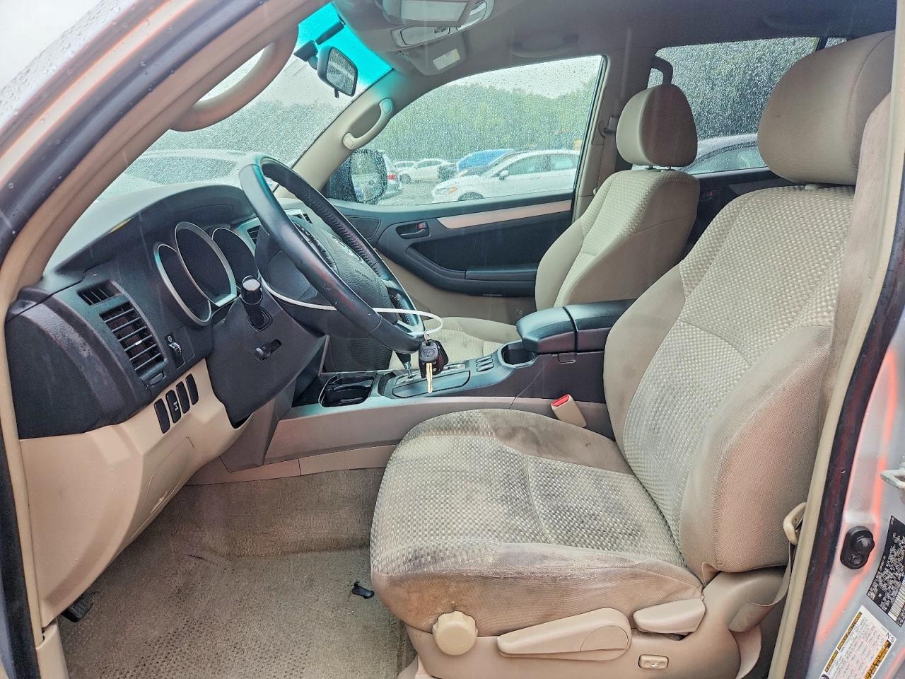 2006 Toyota 4runner Sr5 Silver vin: JTEBU14R860104607