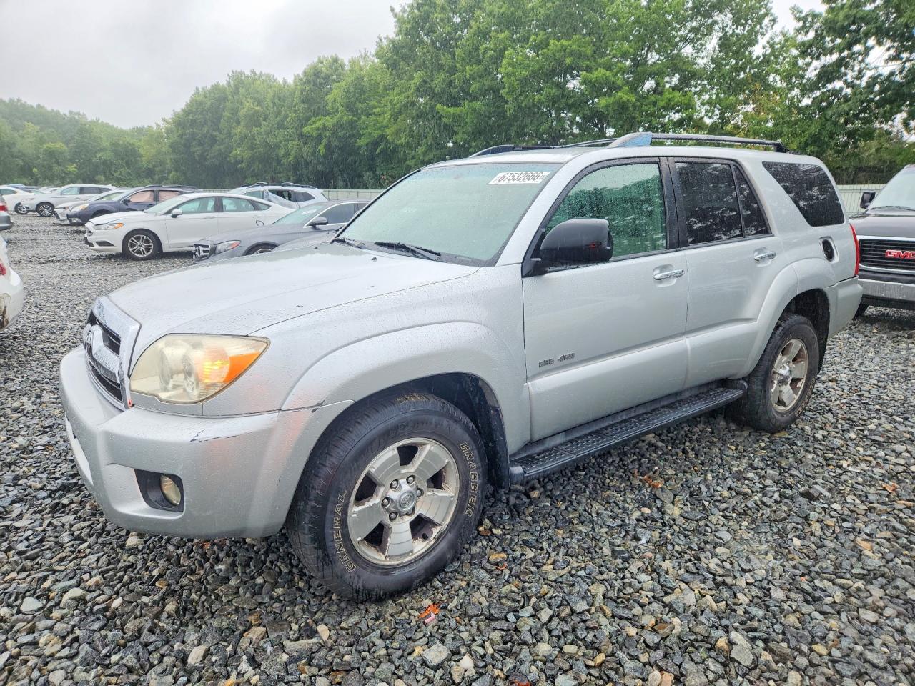 2006 Toyota 4runner Sr5 Silver vin: JTEBU14R860104607