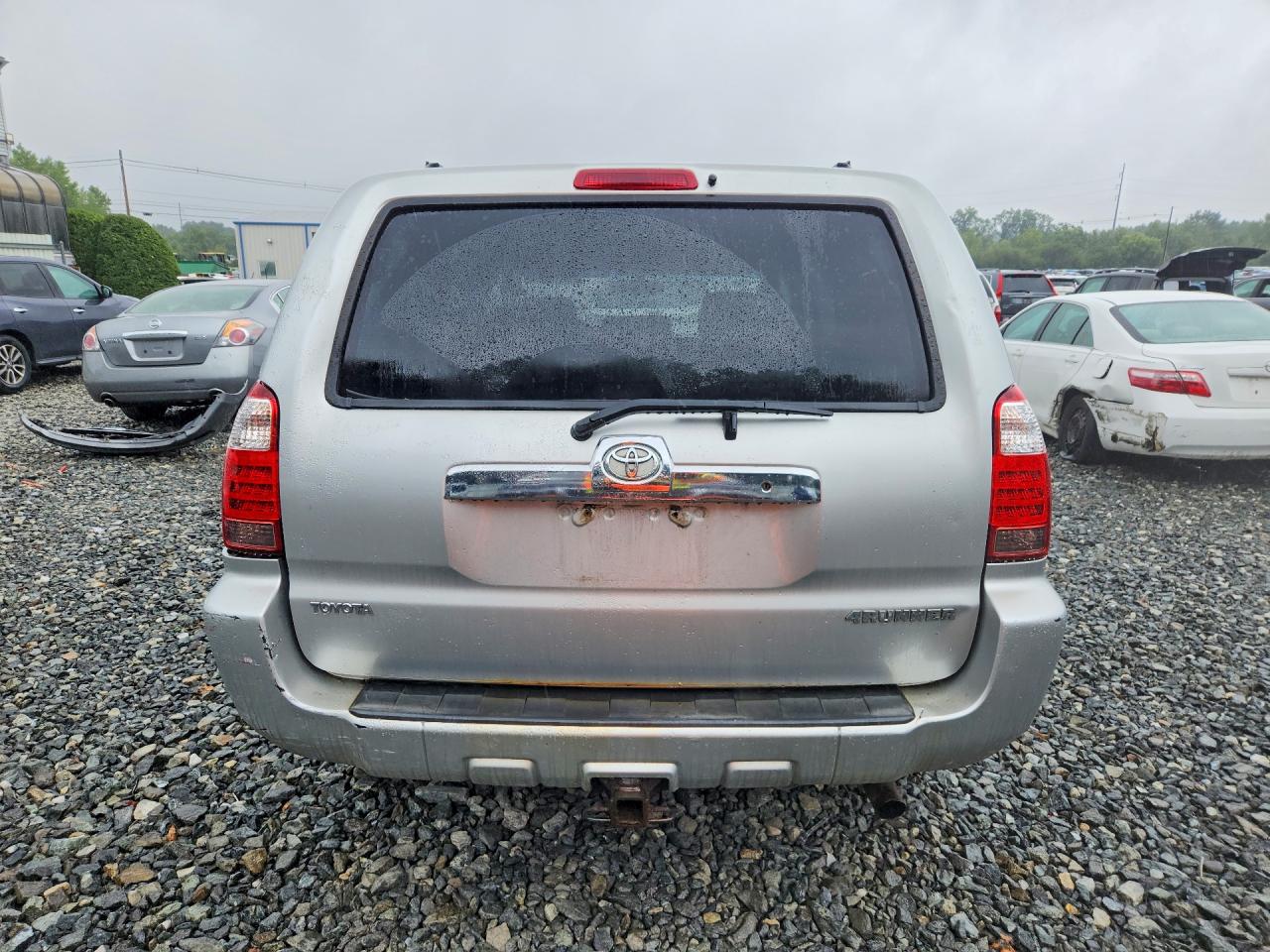 2006 Toyota 4runner Sr5 Silver vin: JTEBU14R860104607