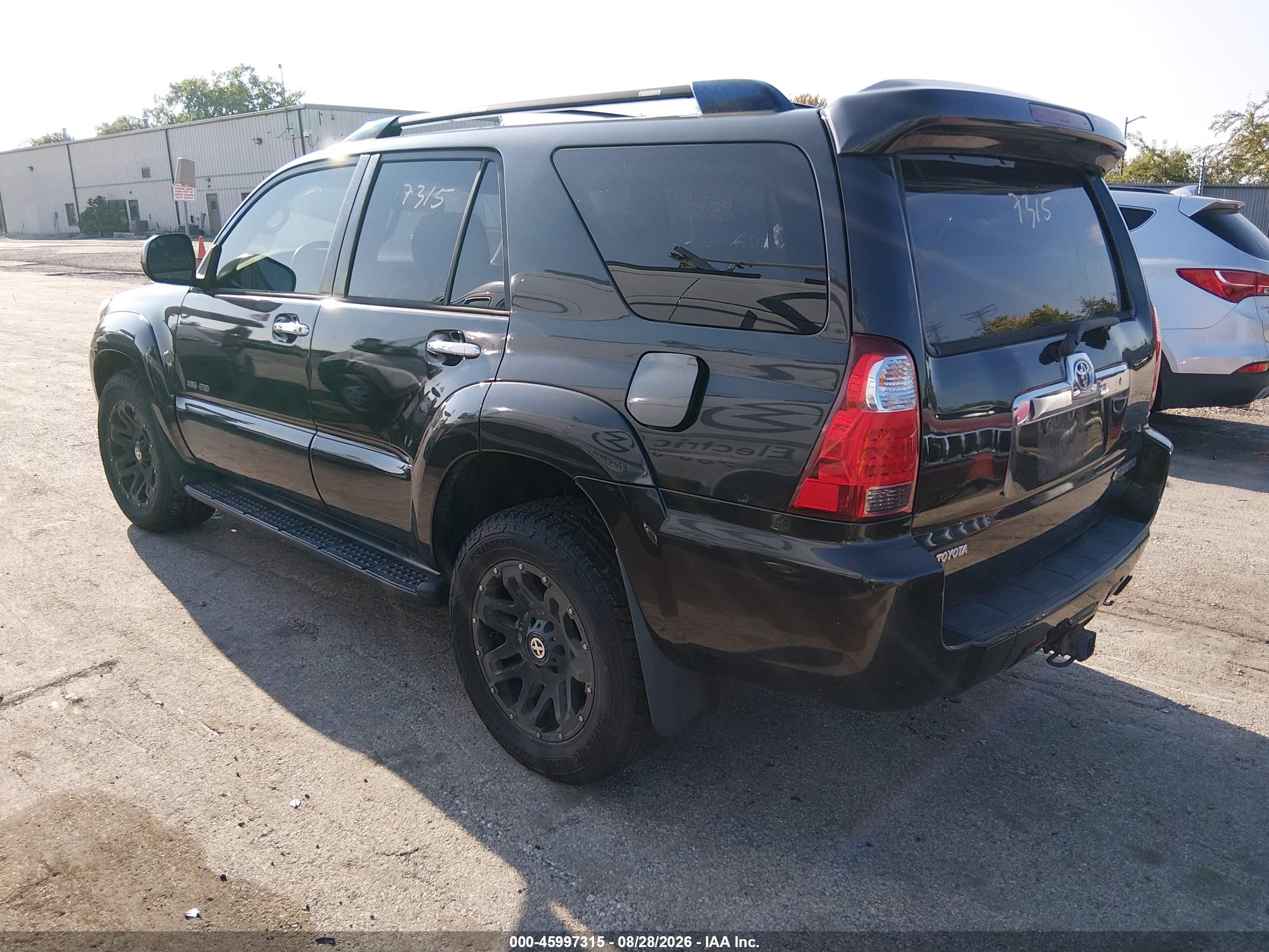 2006 Toyota 4runner Sr5 V6 Черный vin: JTEBU14R868054230
