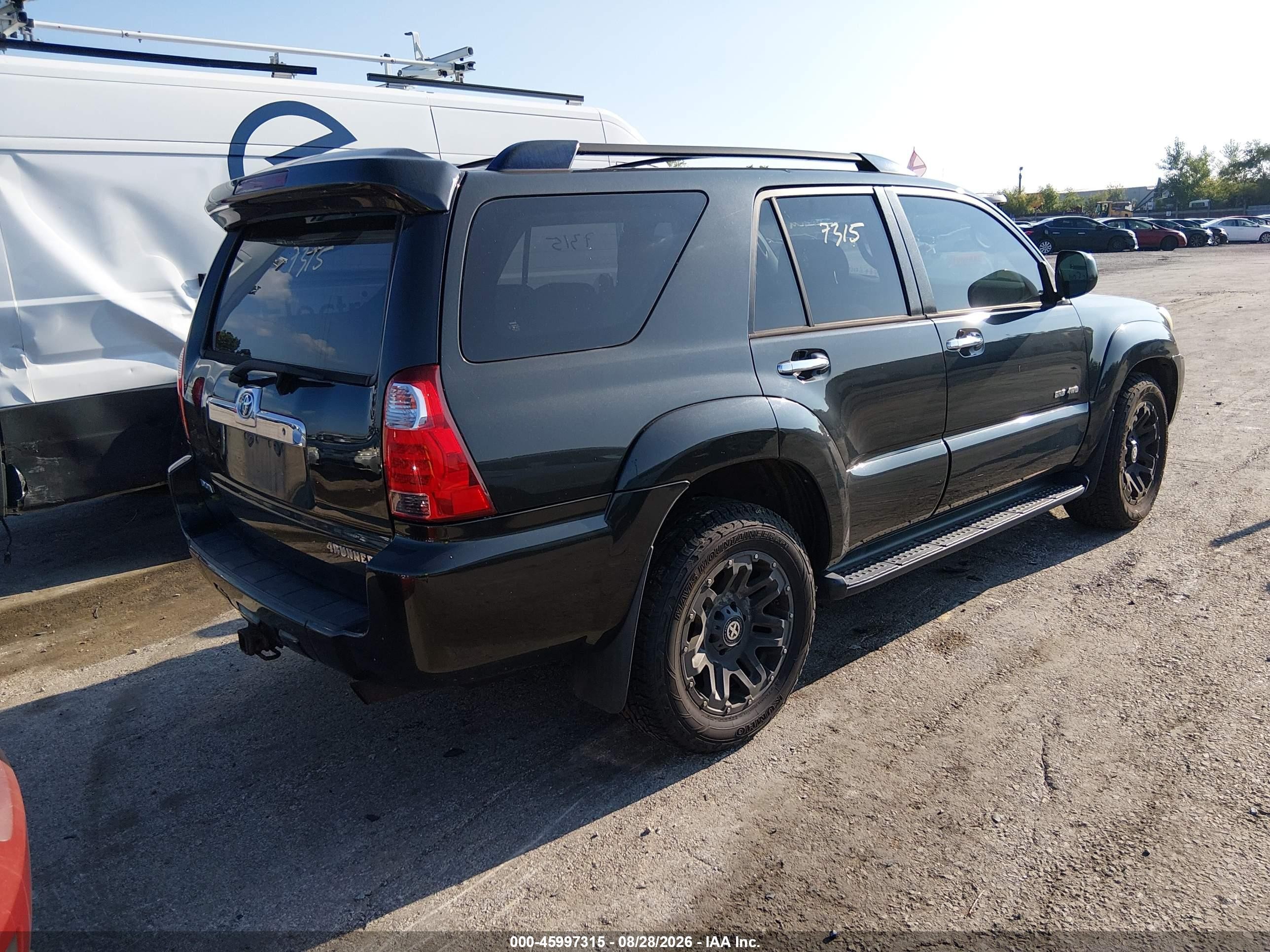 2006 Toyota 4runner Sr5 V6 Черный vin: JTEBU14R868054230
