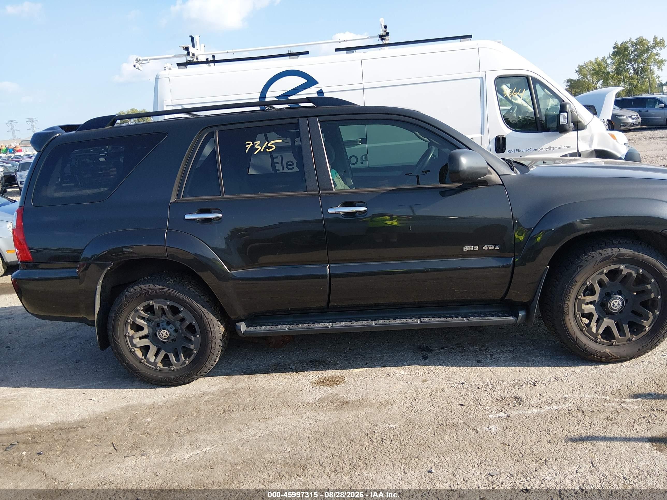 2006 Toyota 4runner Sr5 V6 Черный vin: JTEBU14R868054230