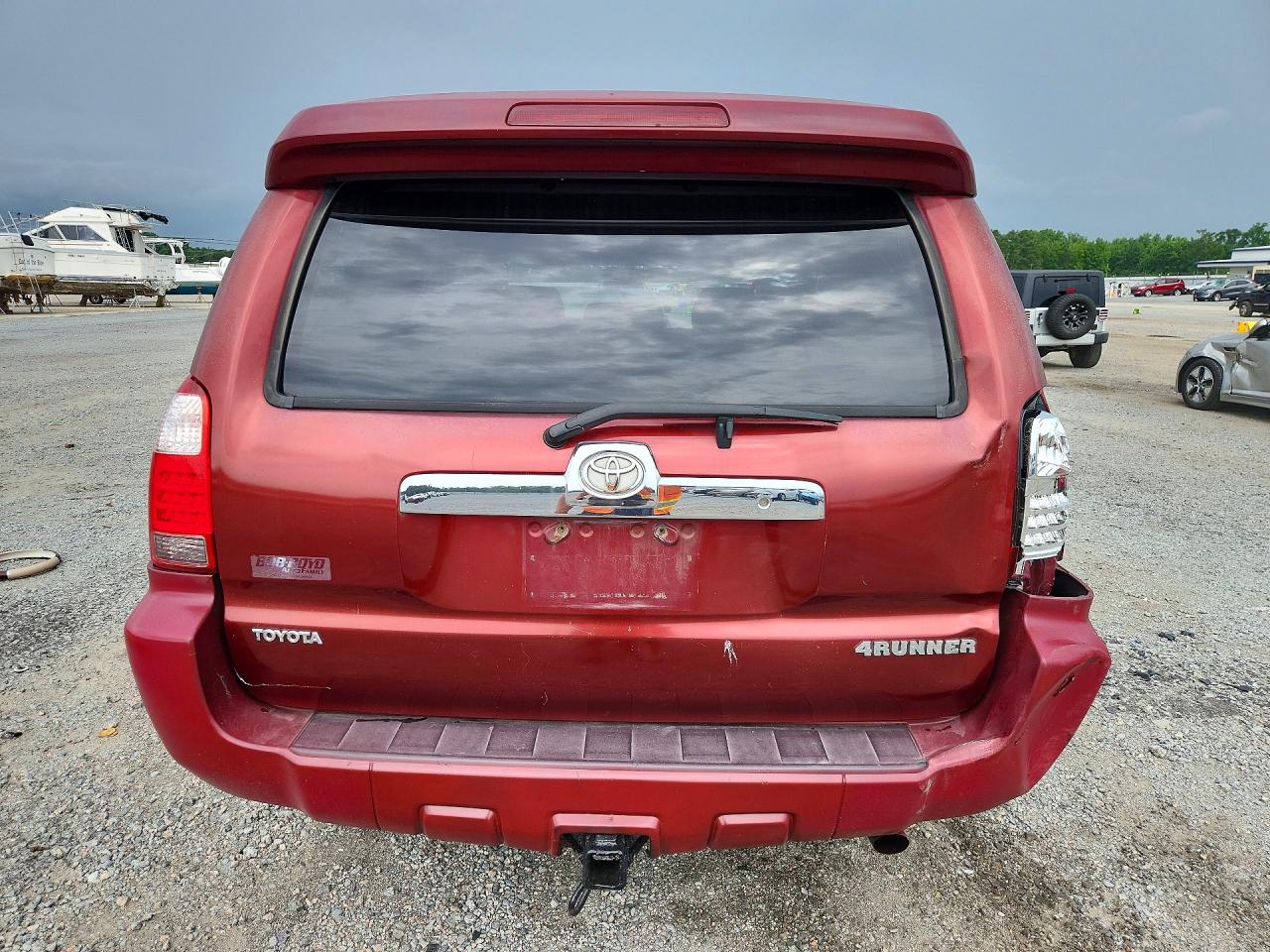 2006 Toyota 4runner Sr5 Maroon vin: JTEBU14R868062215