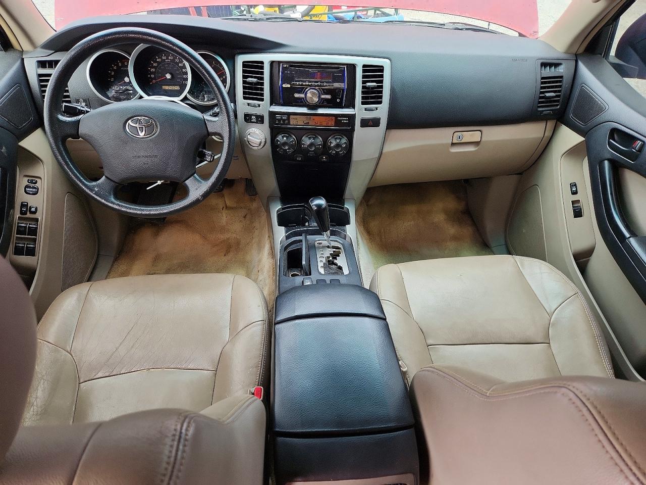 2006 Toyota 4runner Sr5 Maroon vin: JTEBU14R868062215