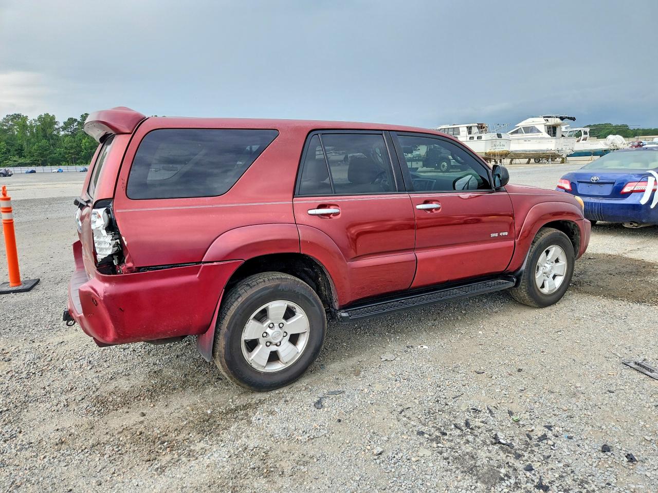 2006 Toyota 4runner Sr5 Maroon vin: JTEBU14R868062215