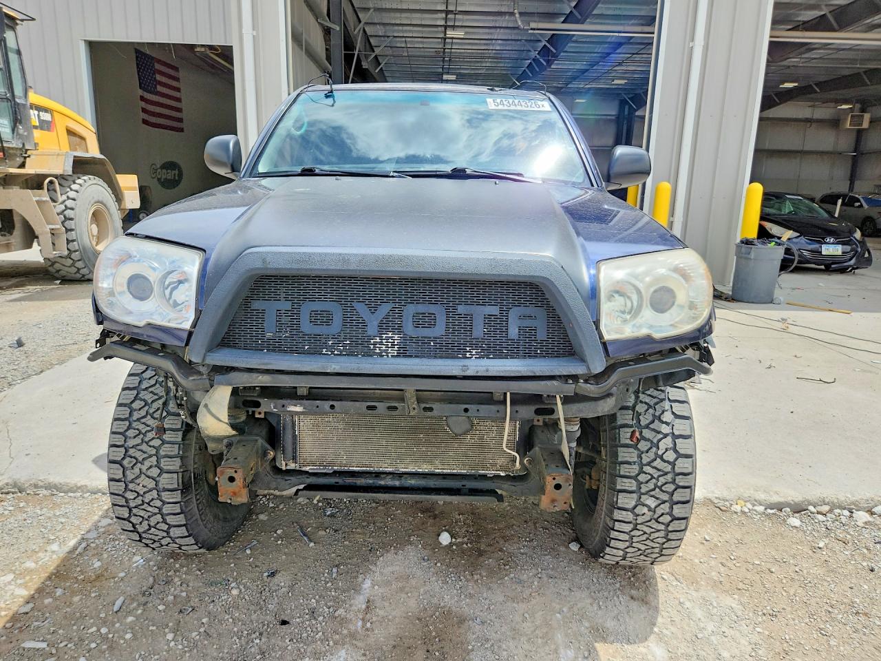 2007 Toyota 4runner Sr5 Blue vin: JTEBU14R870110151