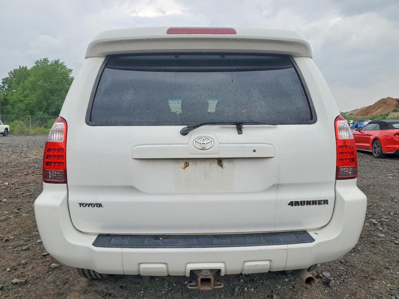 2007 Toyota 4runner Sport Edition White vin: JTEBU14R870120002