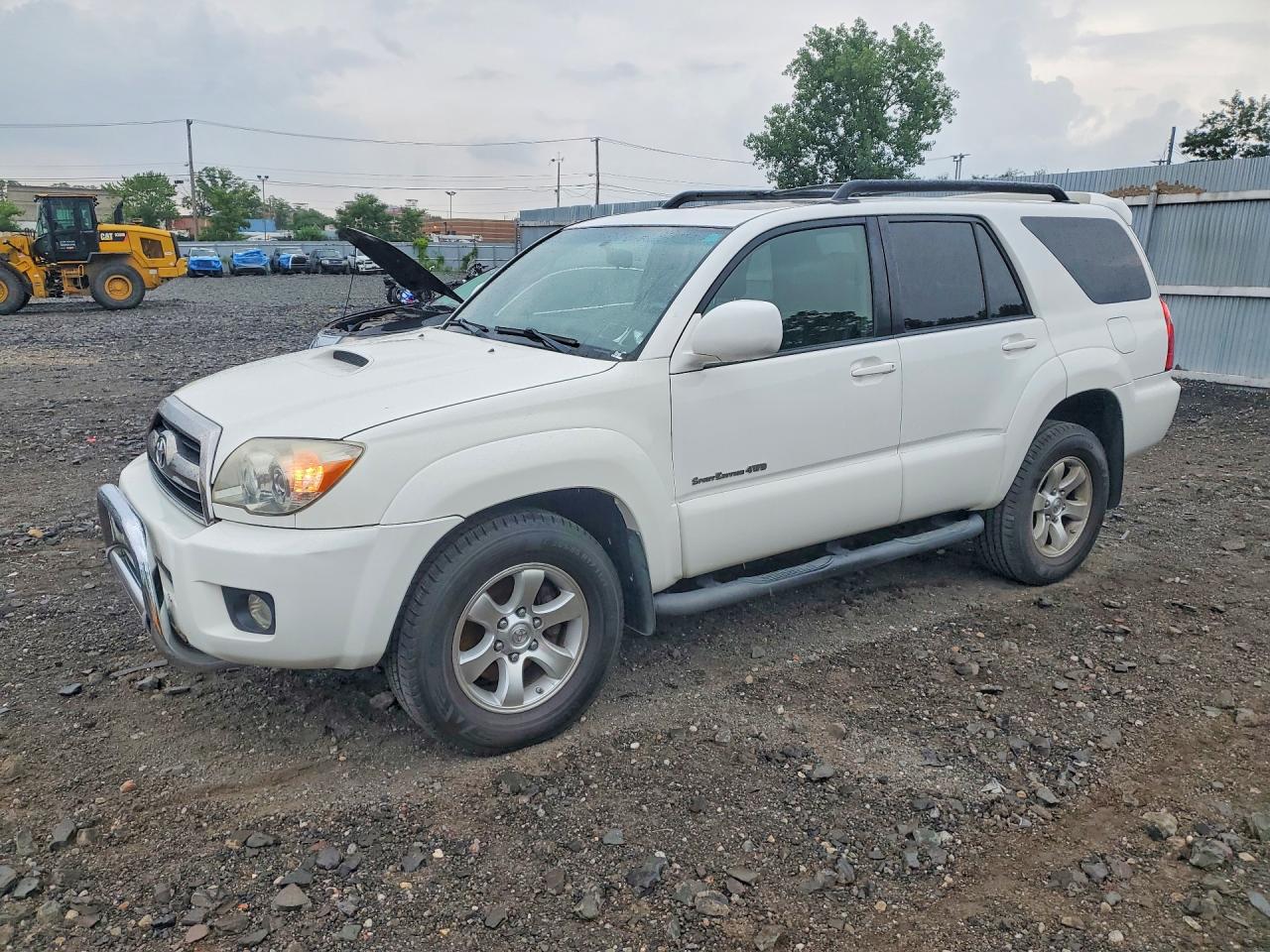 2007 Toyota 4runner Sport Edition White vin: JTEBU14R870120002