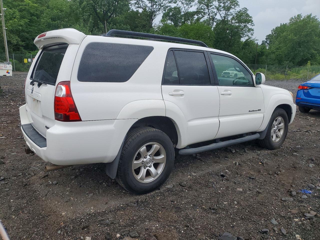 2007 Toyota 4runner Sport Edition White vin: JTEBU14R870120002