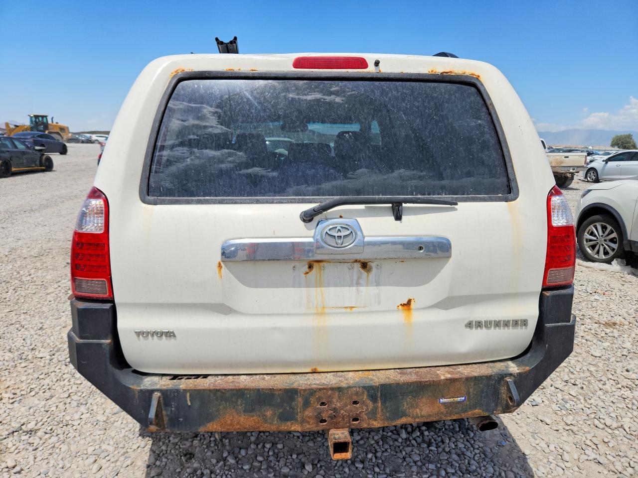 2007 Toyota 4runner Sr5 White vin: JTEBU14R870125944