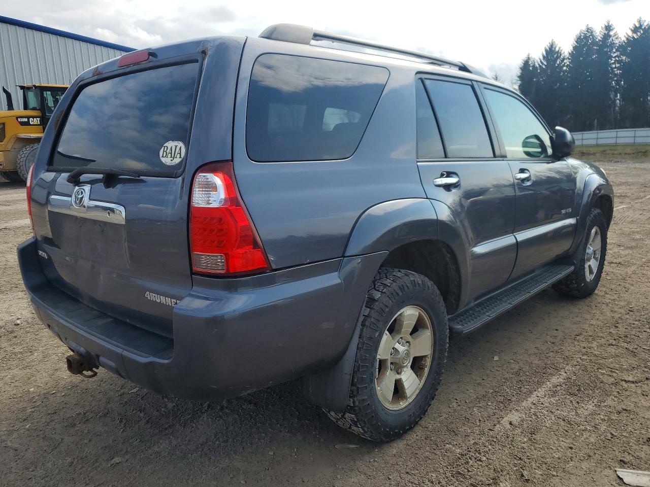 2007 Toyota 4runner Sr5 Серый vin: JTEBU14R870126107