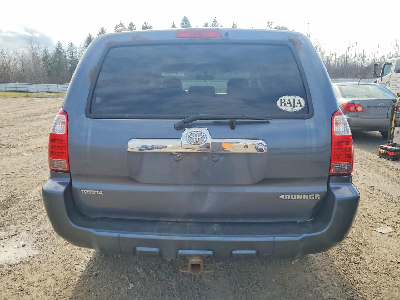 2007 Toyota 4runner Sr5 Серый vin: JTEBU14R870126107